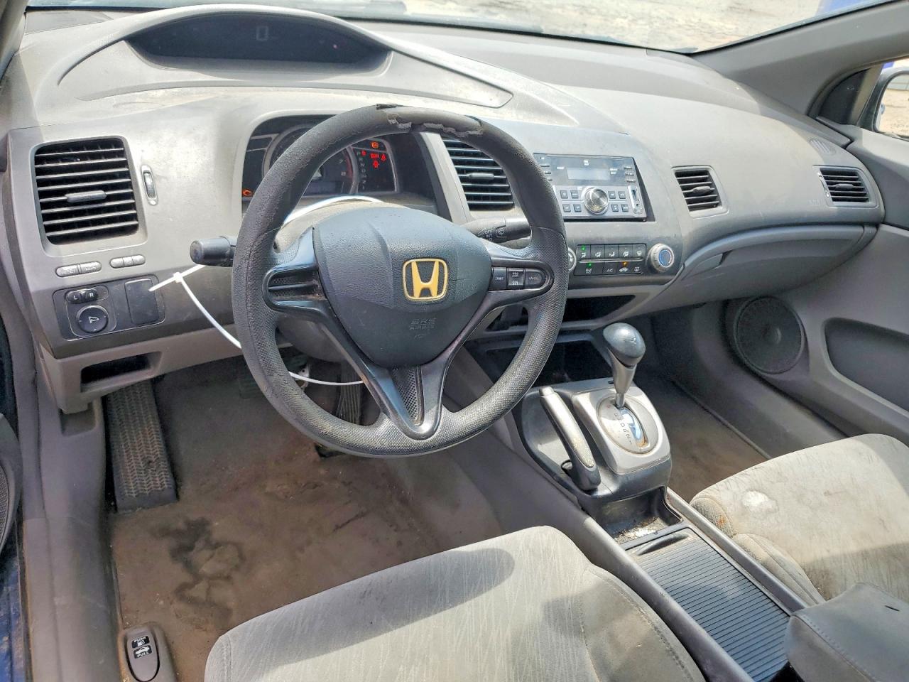 2006 Honda Civic Lx Blue vin: 2HGFG126X6H520547