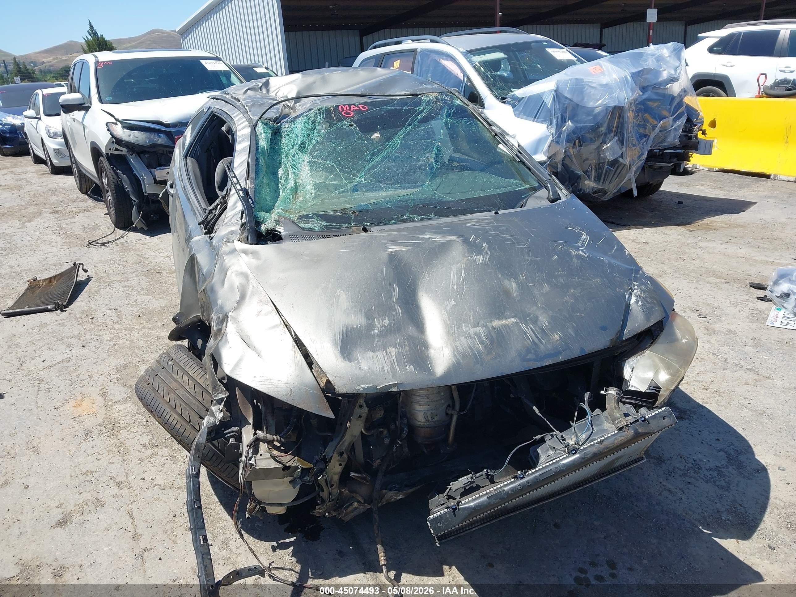 2006 Honda Civic Lx Серый vin: 2HGFG126X6H540815