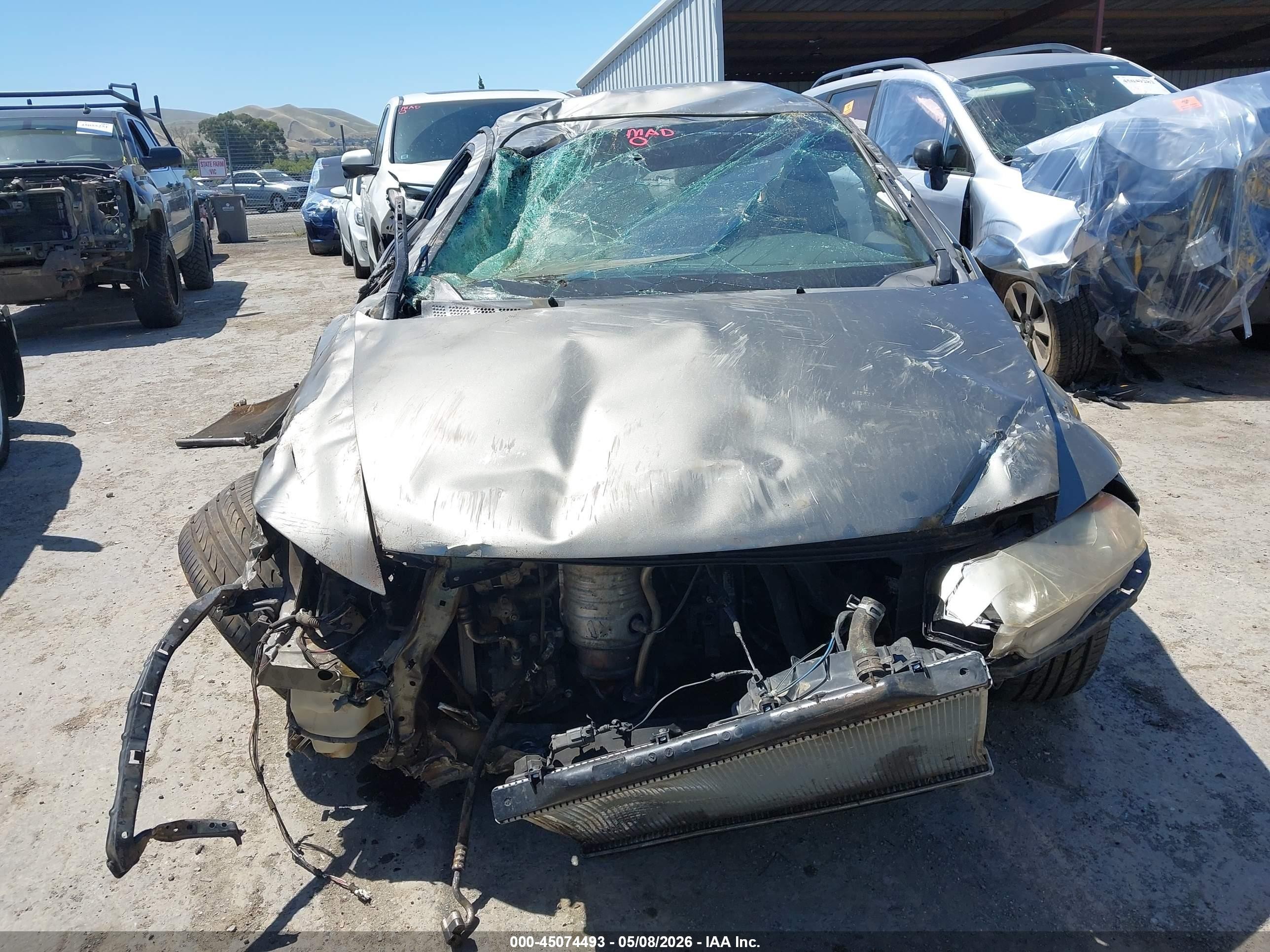 2006 Honda Civic Lx Серый vin: 2HGFG126X6H540815