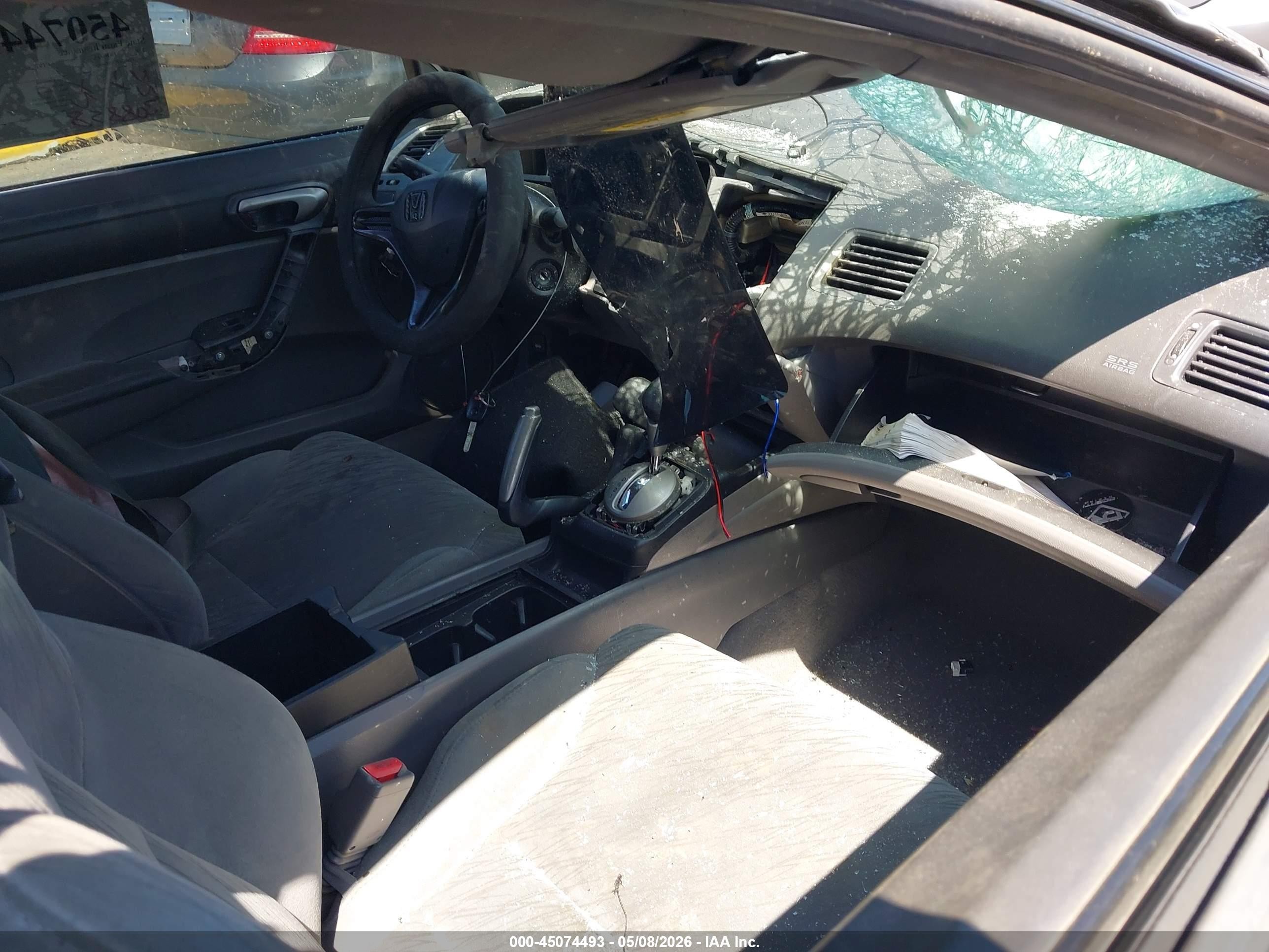 2006 Honda Civic Lx Серый vin: 2HGFG126X6H540815