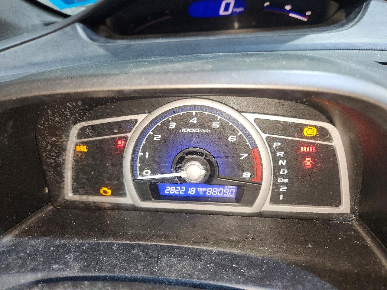 2007 Honda Civic Lx Gray vin: 2HGFG126X7H534837