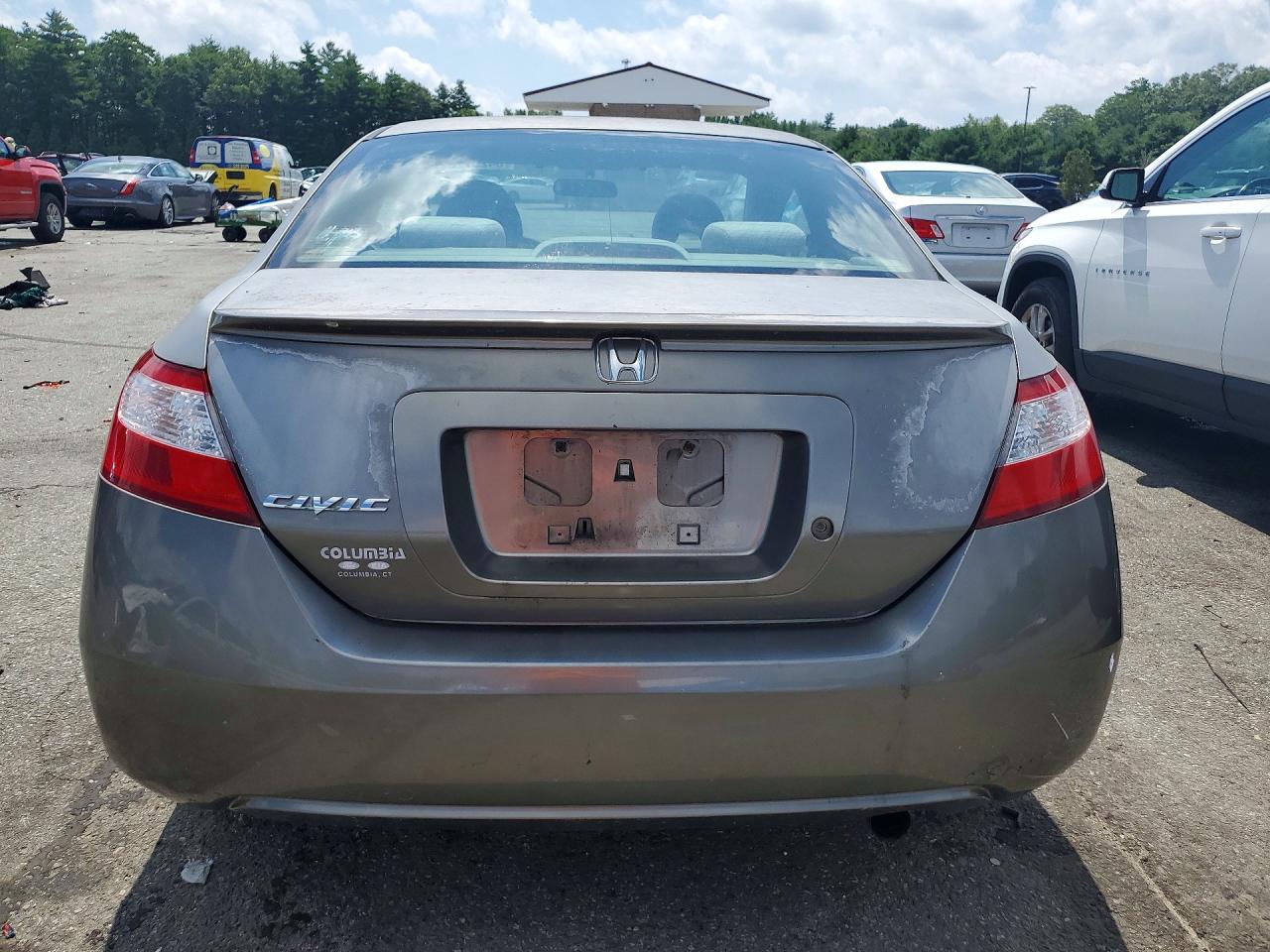 2007 Honda Civic Lx Brown vin: 2HGFG126X7H579082
