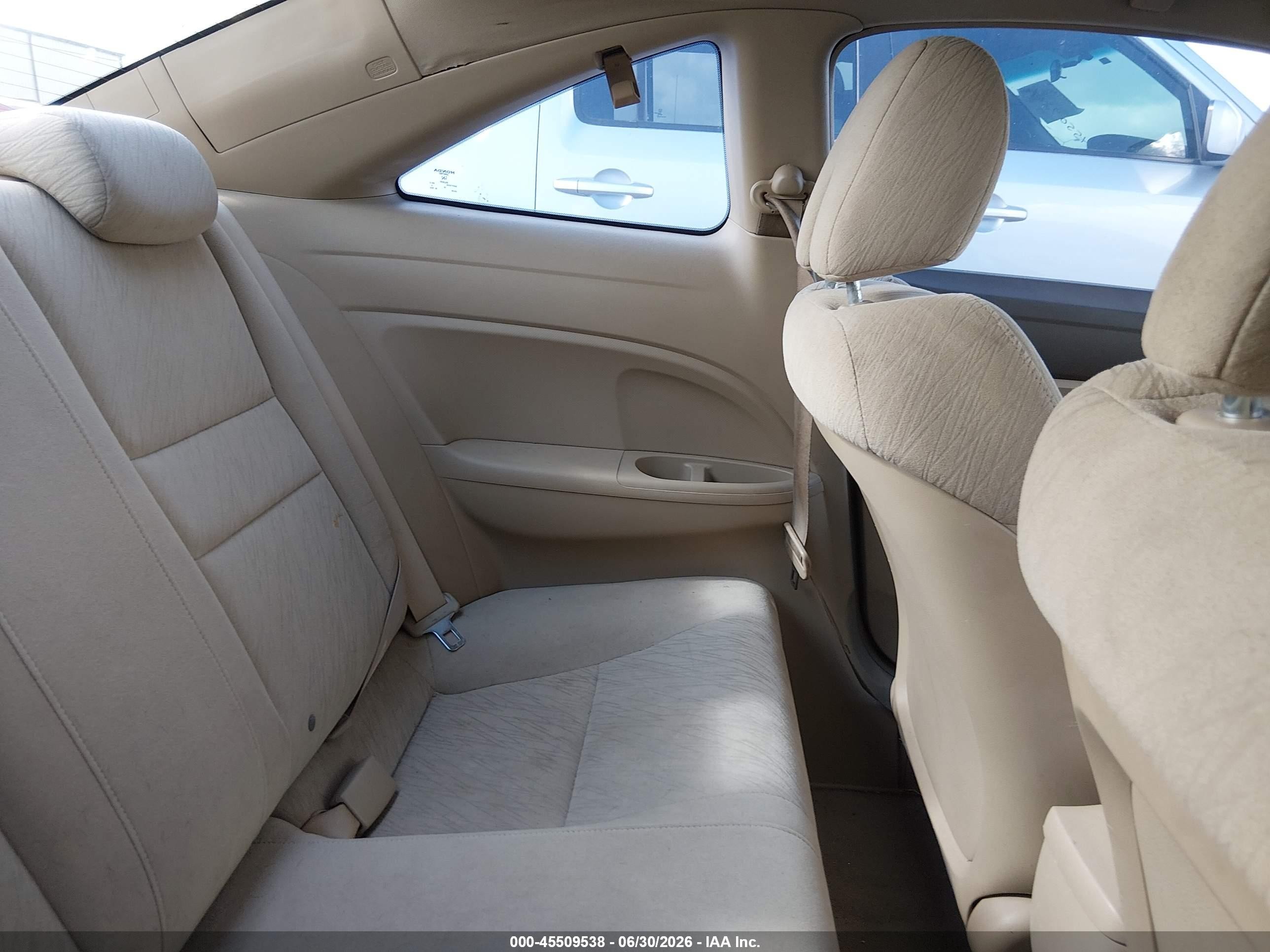 2007 Honda Civic Lx White vin: 2HGFG126X7H583455