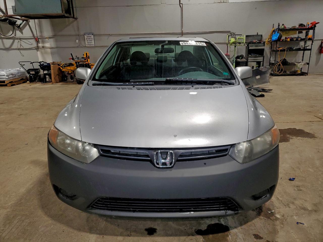 2008 Honda Civic Lx Silver vin: 2HGFG126X8H004756