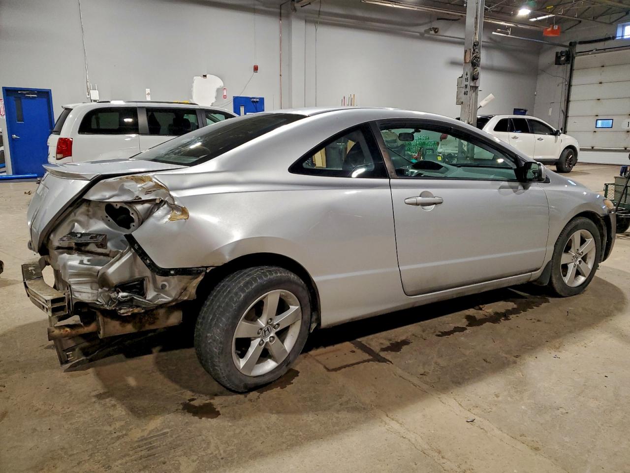 2008 Honda Civic Lx Silver vin: 2HGFG126X8H004756