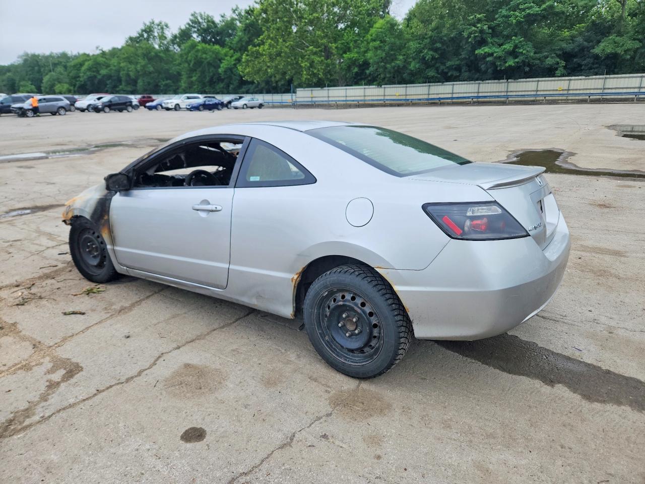 2008 Honda Civic Lx Silver vin: 2HGFG126X8H512130