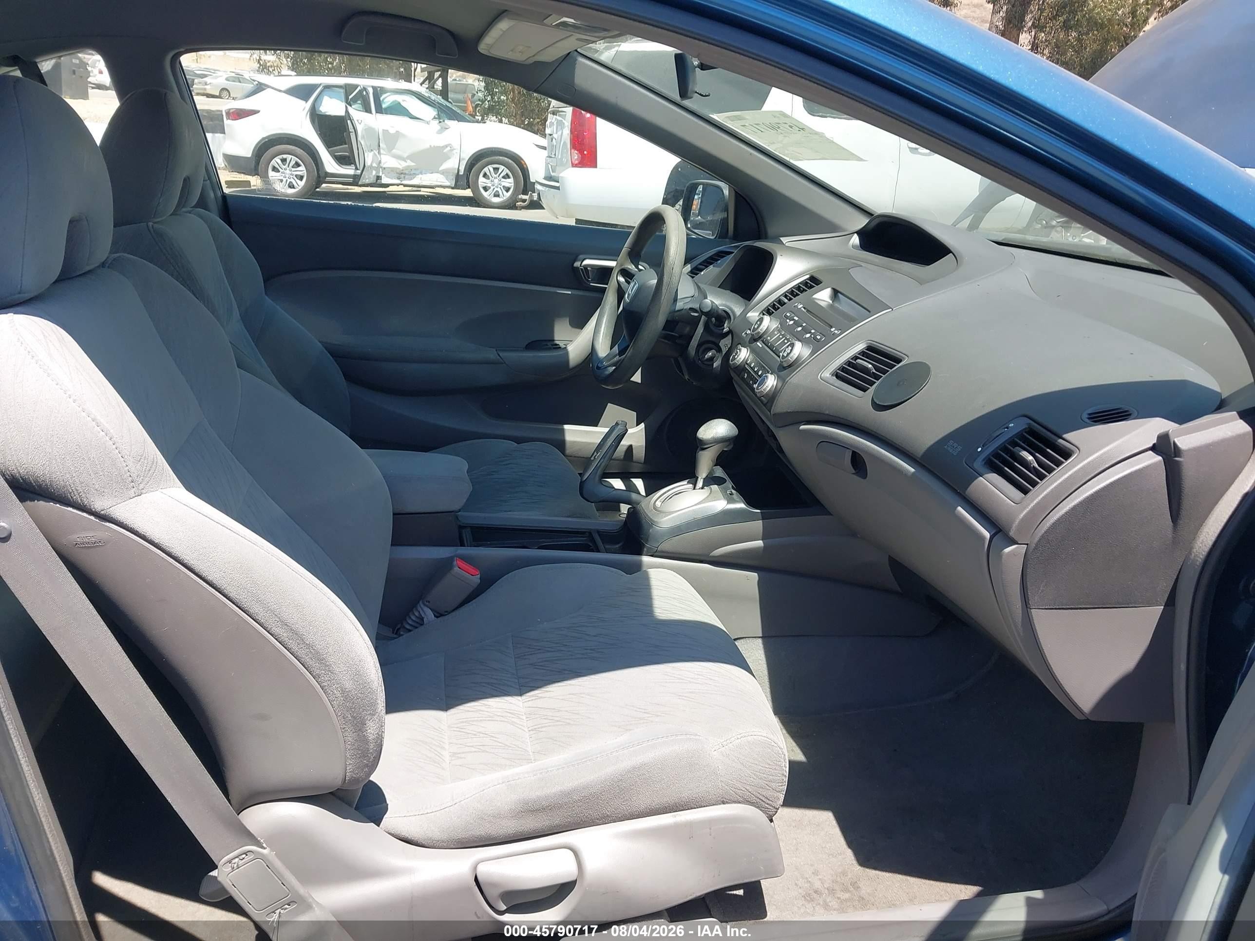2008 Honda Civic Lx Синий vin: 2HGFG126X8H523905