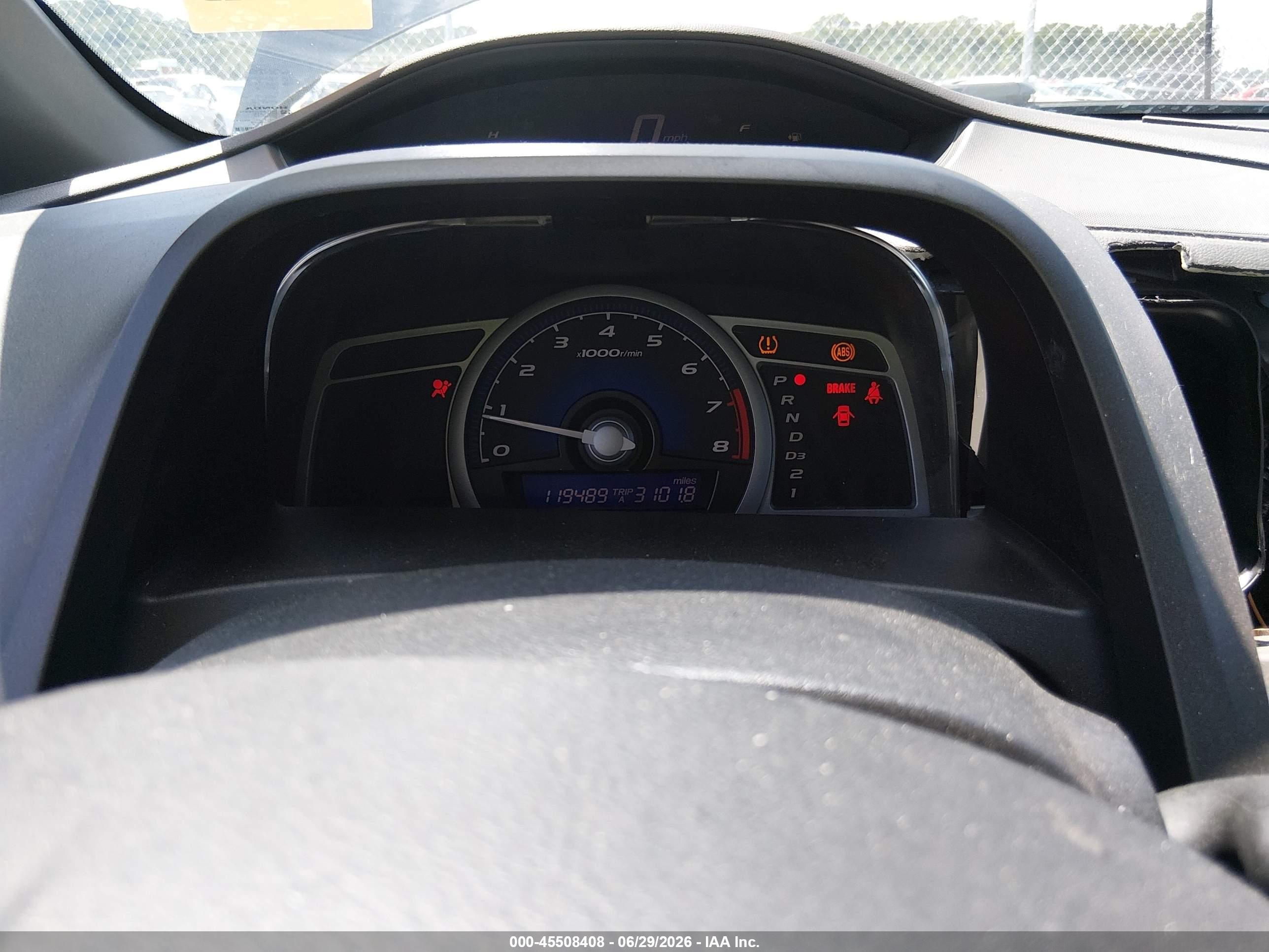 2008 Honda Civic Lx Black vin: 2HGFG126X8H537139
