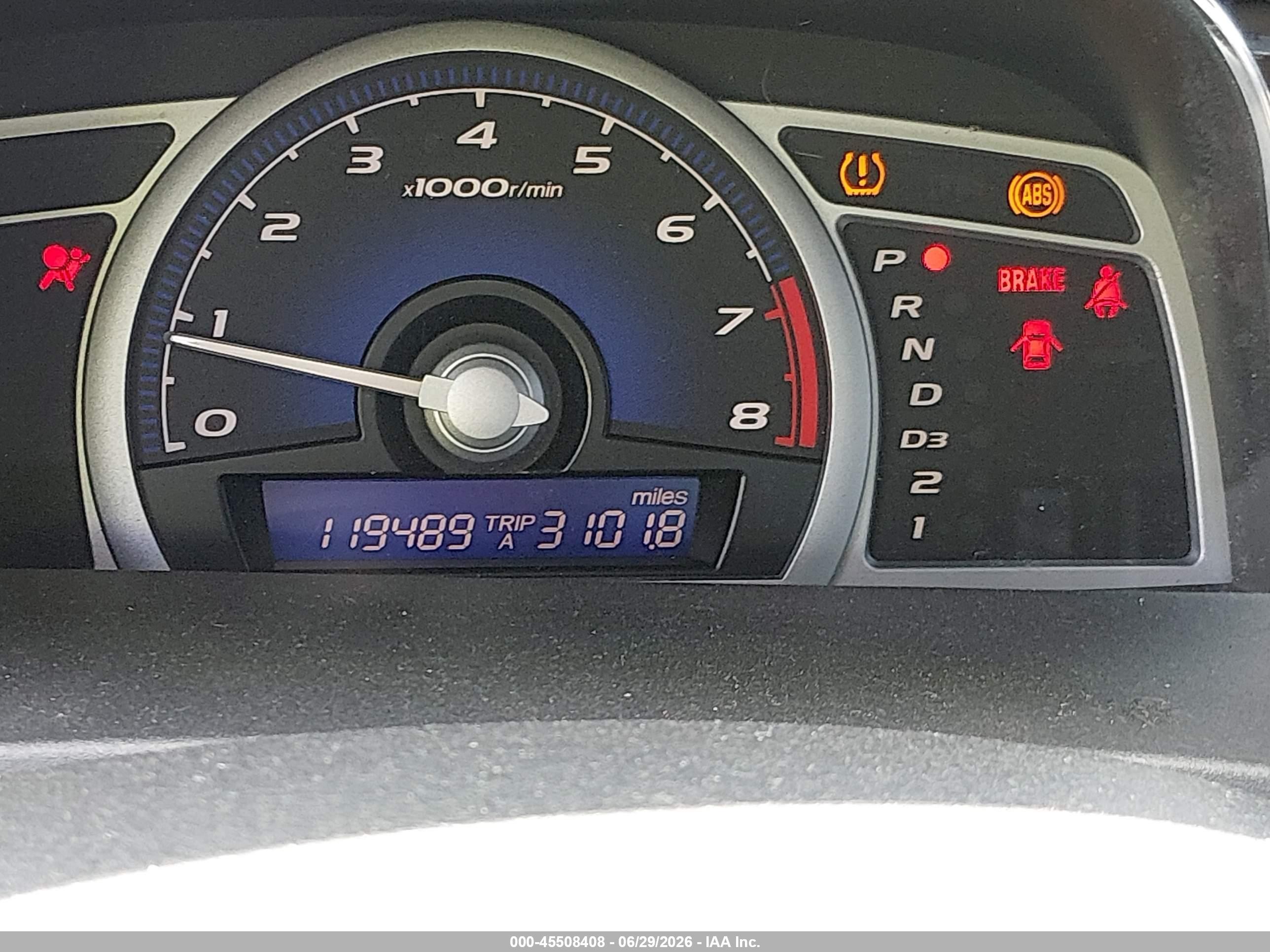 2008 Honda Civic Lx Black vin: 2HGFG126X8H537139
