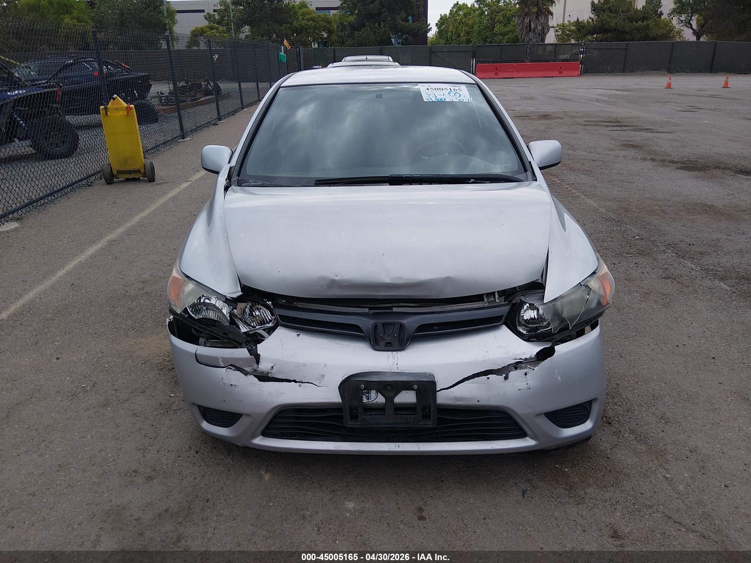 2008 Honda Civic Lx Silver vin: 2HGFG126X8H548366