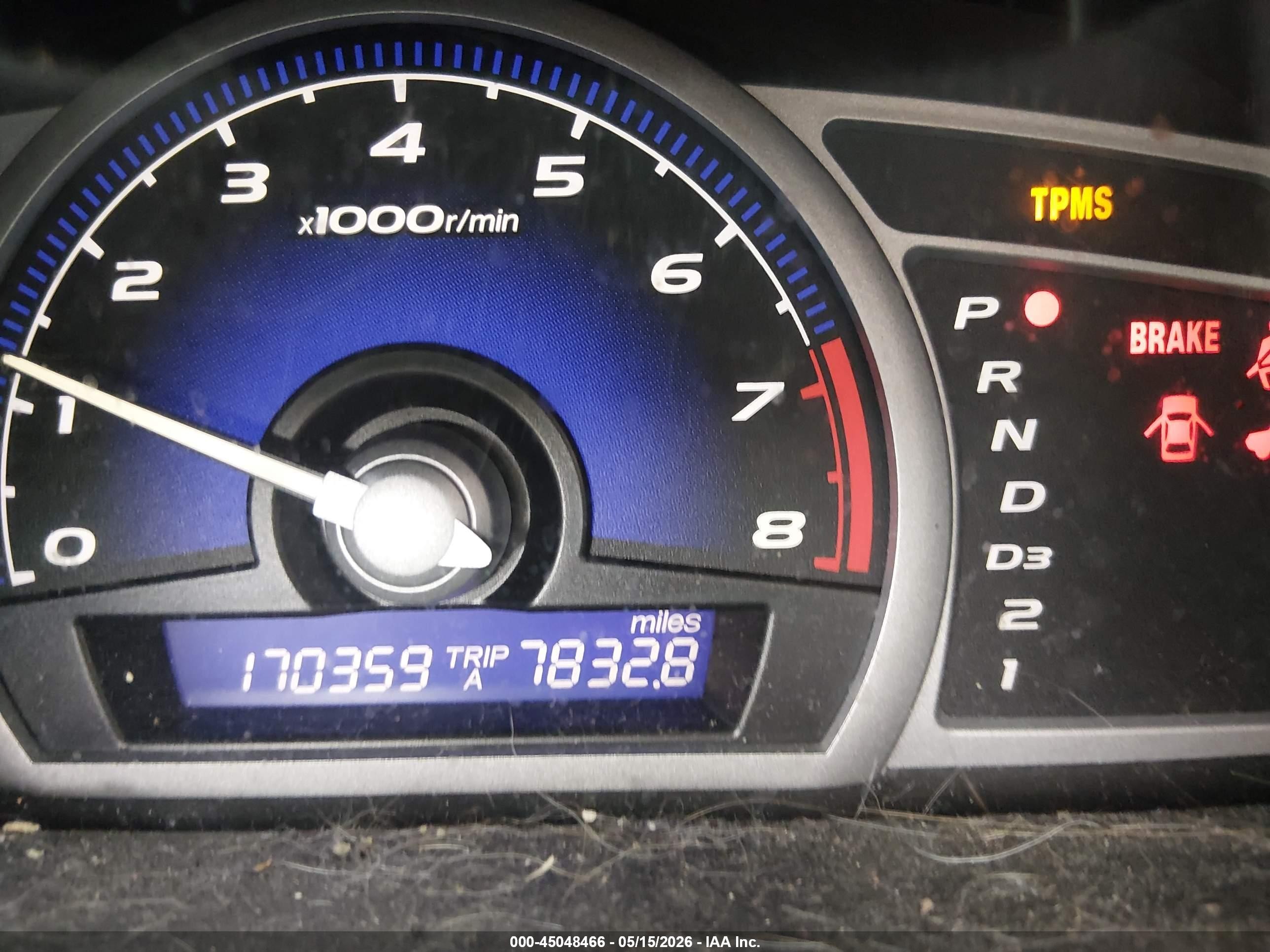 2008 Honda Civic Lx Blue vin: 2HGFG126X8H552031