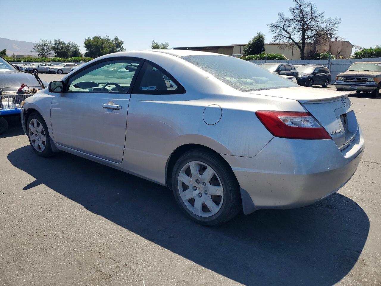 2008 Honda Civic Lx Silver vin: 2HGFG126X8H553261
