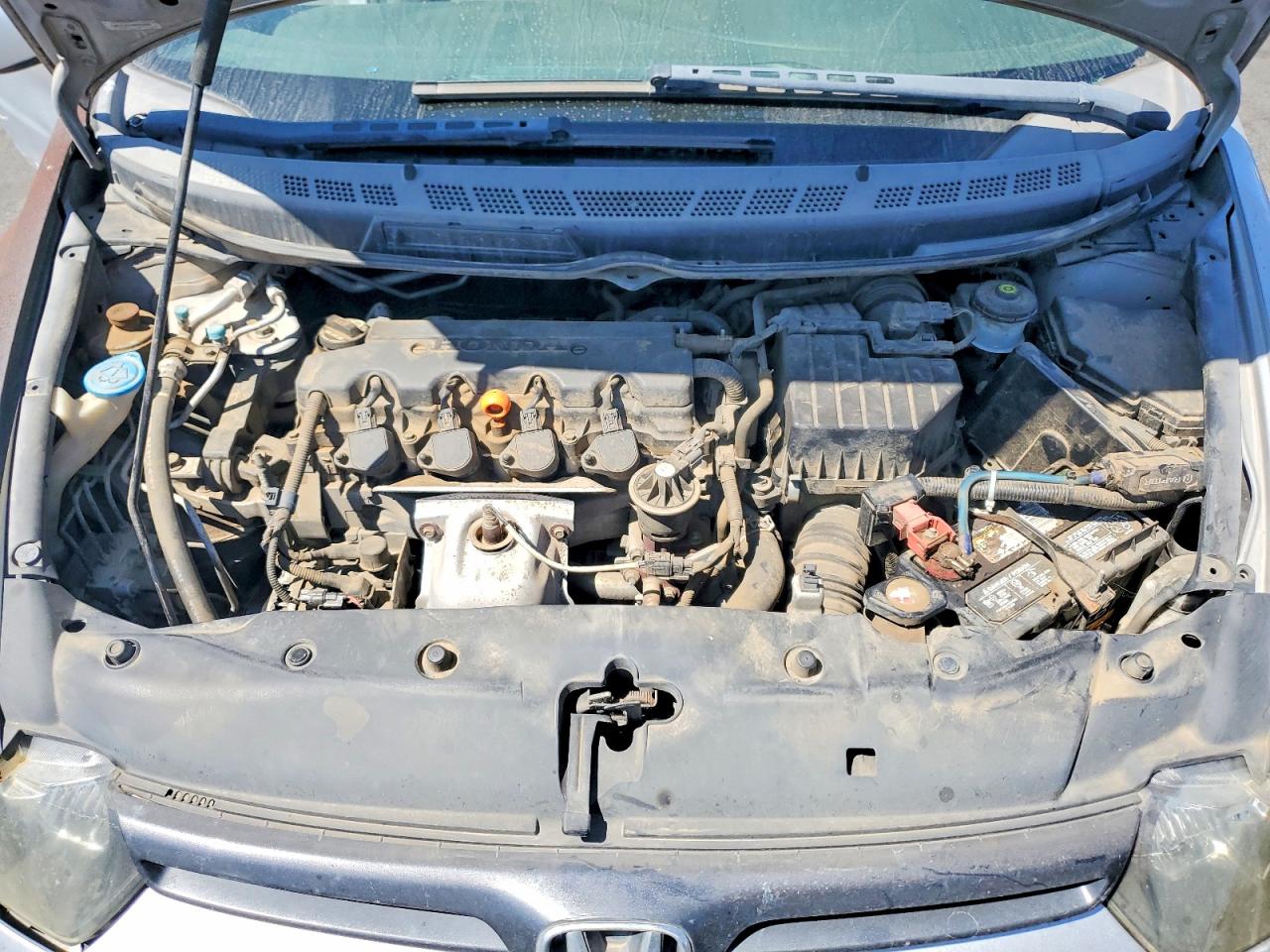 2008 Honda Civic Lx Silver vin: 2HGFG126X8H553261