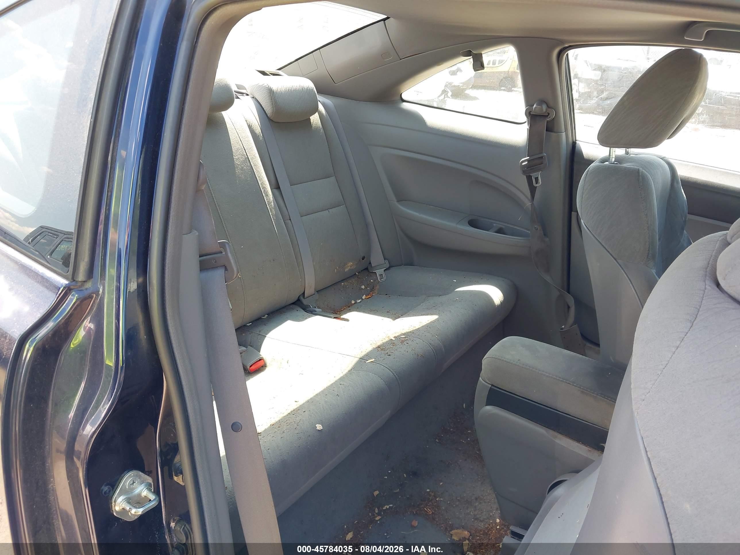 2008 Honda Civic Lx Blue vin: 2HGFG126X8H555012
