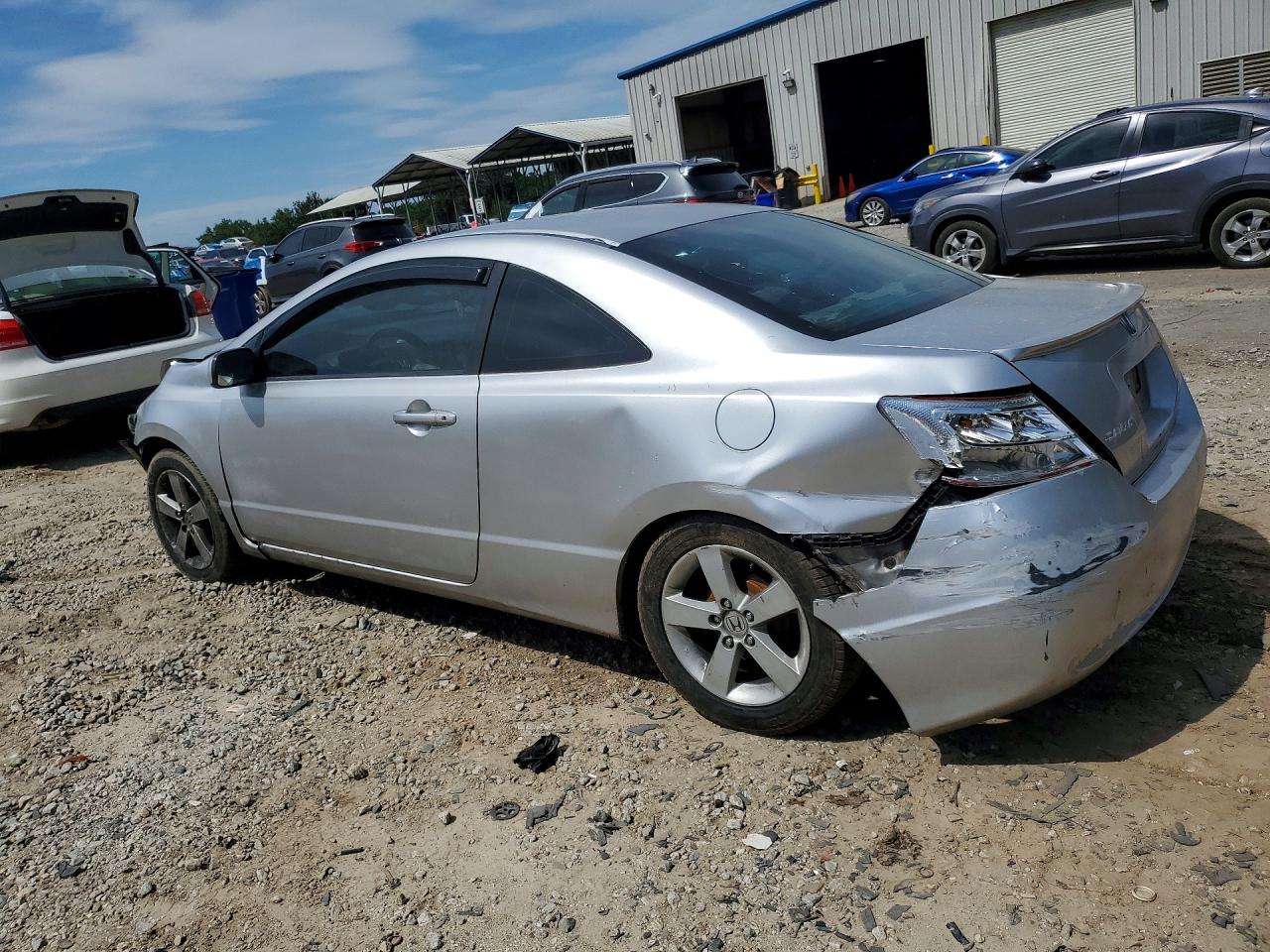 2009 Honda Civic Lx Silver vin: 2HGFG126X9H518110