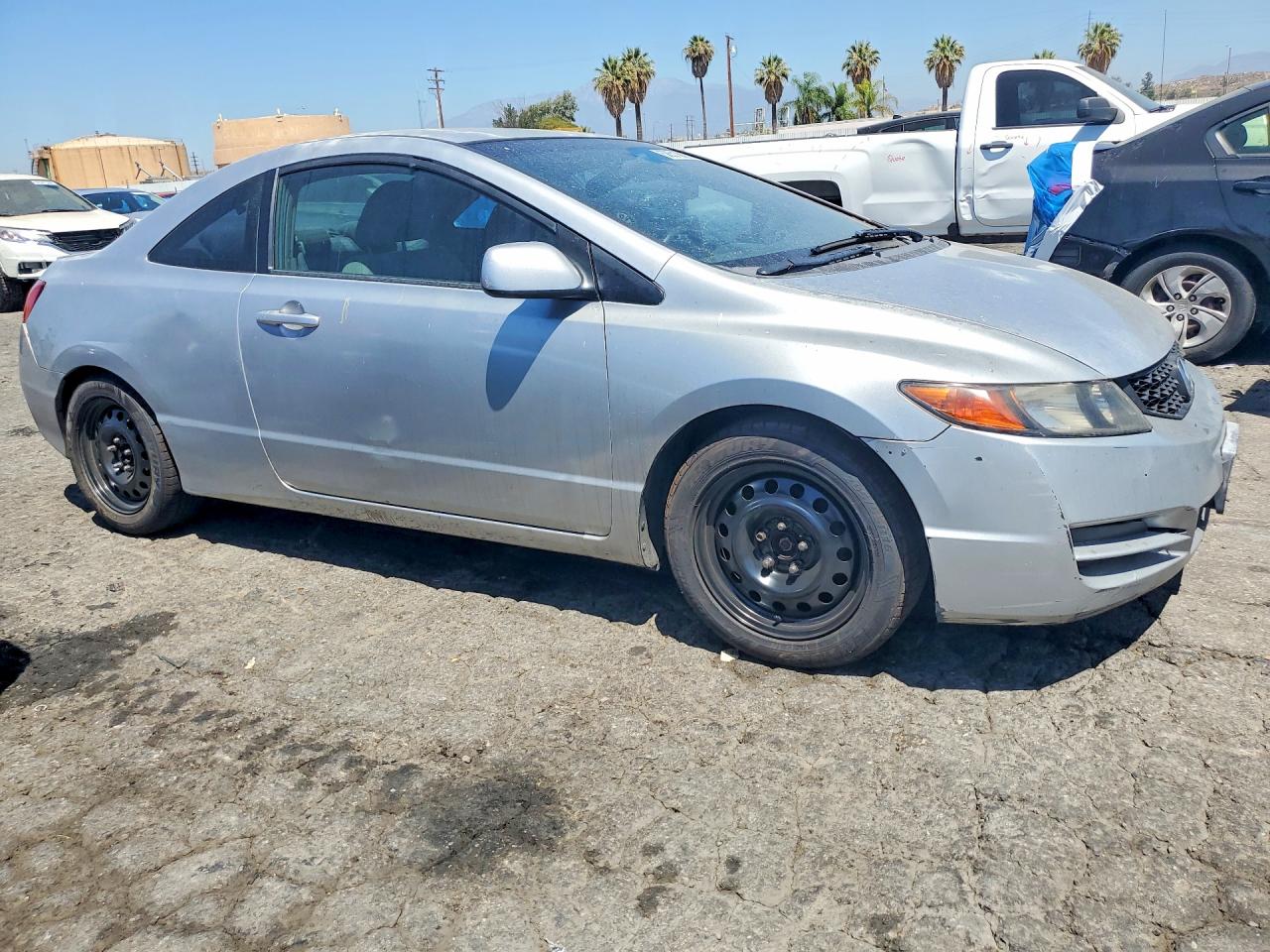 2009 Honda Civic Lx Silver vin: 2HGFG126X9H527129