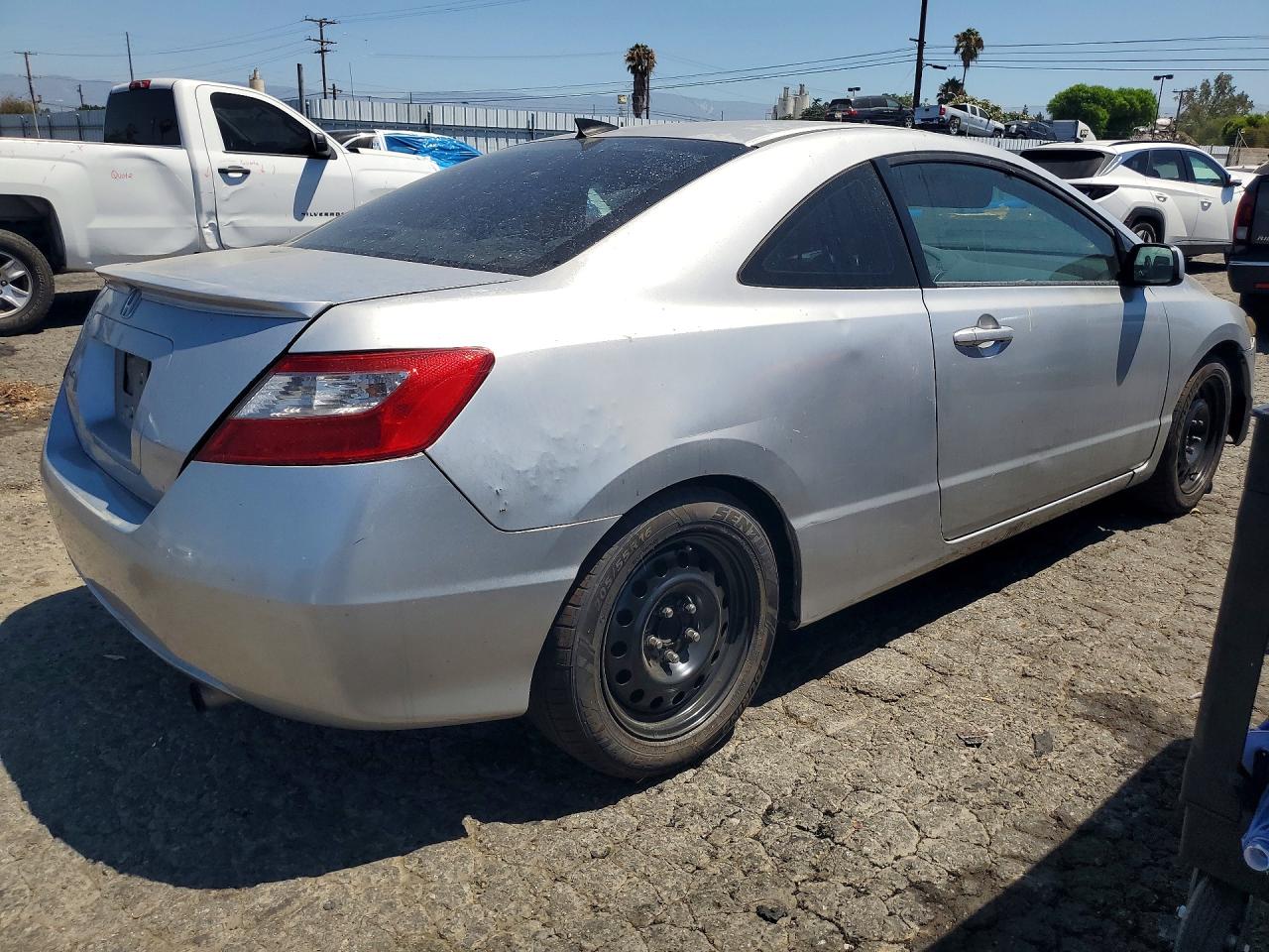 2009 Honda Civic Lx Silver vin: 2HGFG126X9H527129