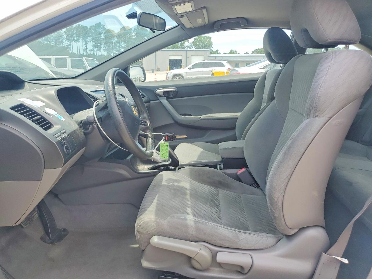 2009 Honda Civic Lx White vin: 2HGFG126X9H540933