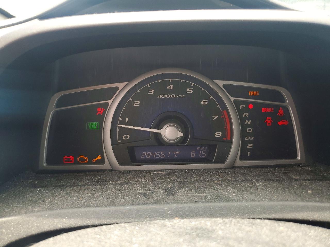 2009 Honda Civic Lx White vin: 2HGFG126X9H540933