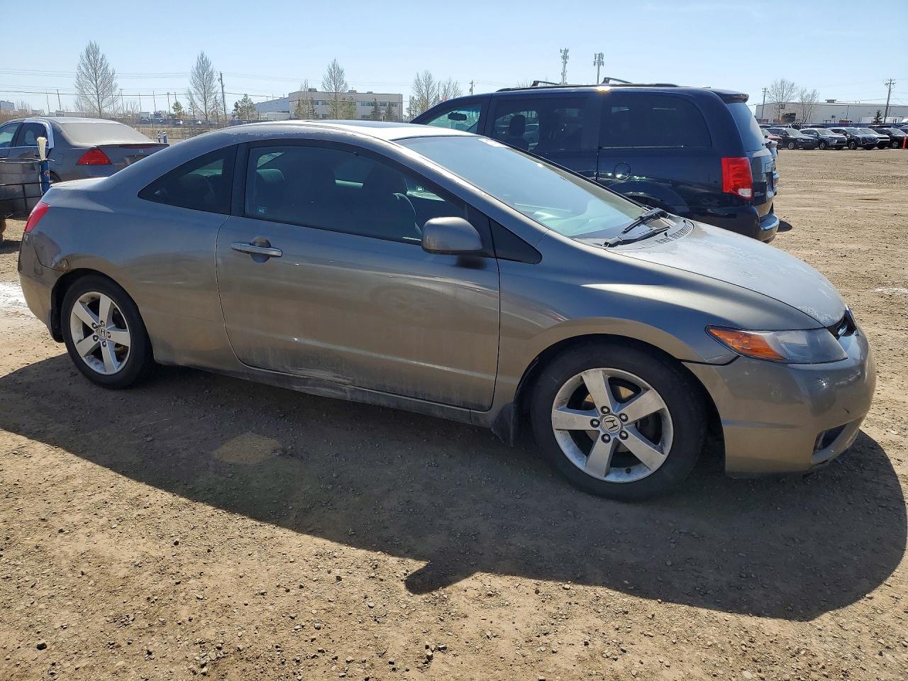 2006 Honda Civic Ex Gray vin: 2HGFG12806H014050