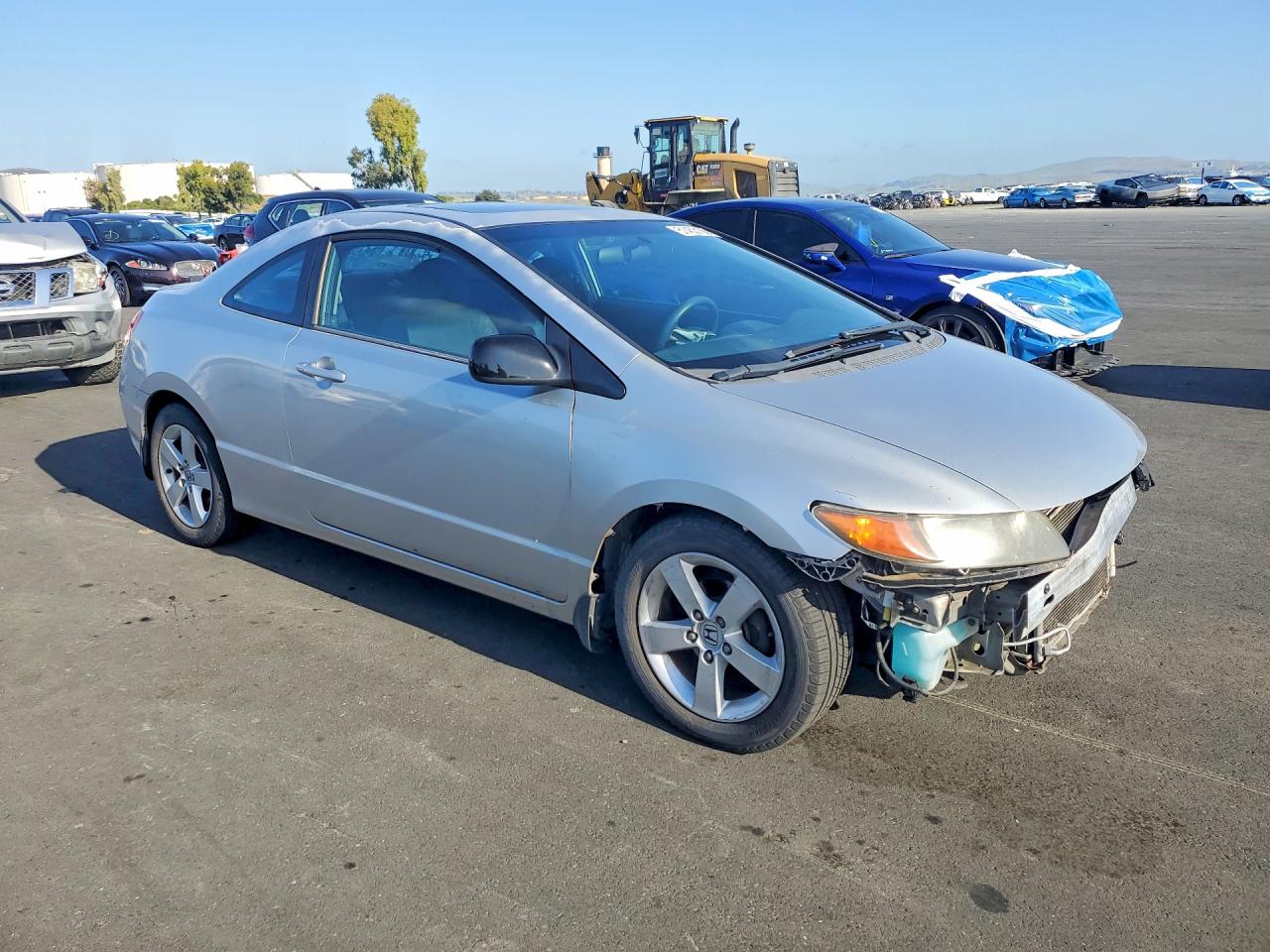 2006 Honda Civic Ex Silver vin: 2HGFG12806H516797