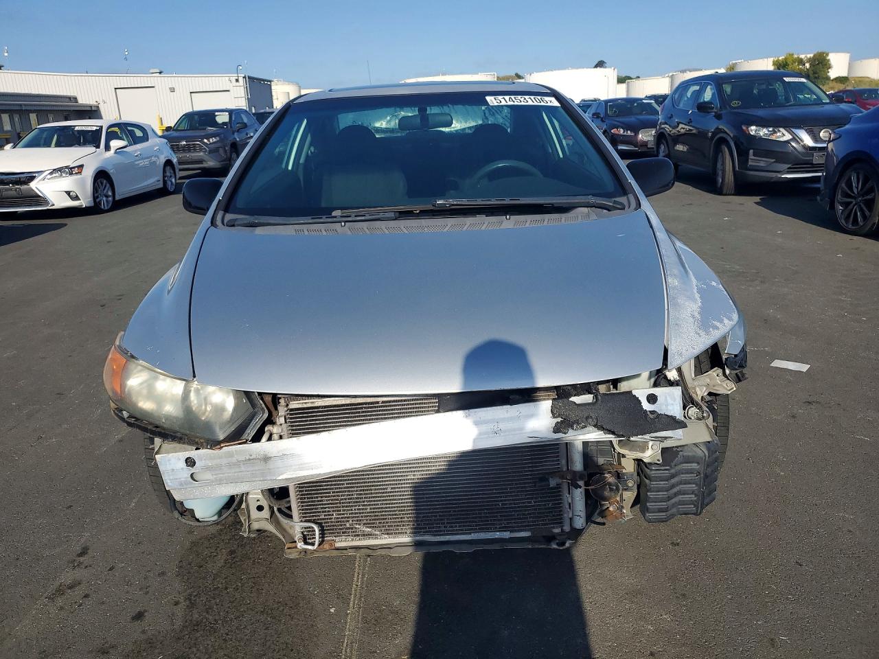 2006 Honda Civic Ex Silver vin: 2HGFG12806H516797