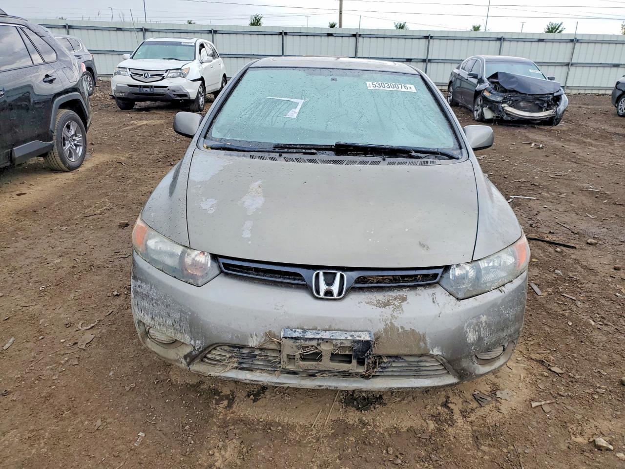 2006 Honda Civic Ex Gray vin: 2HGFG12806H555468