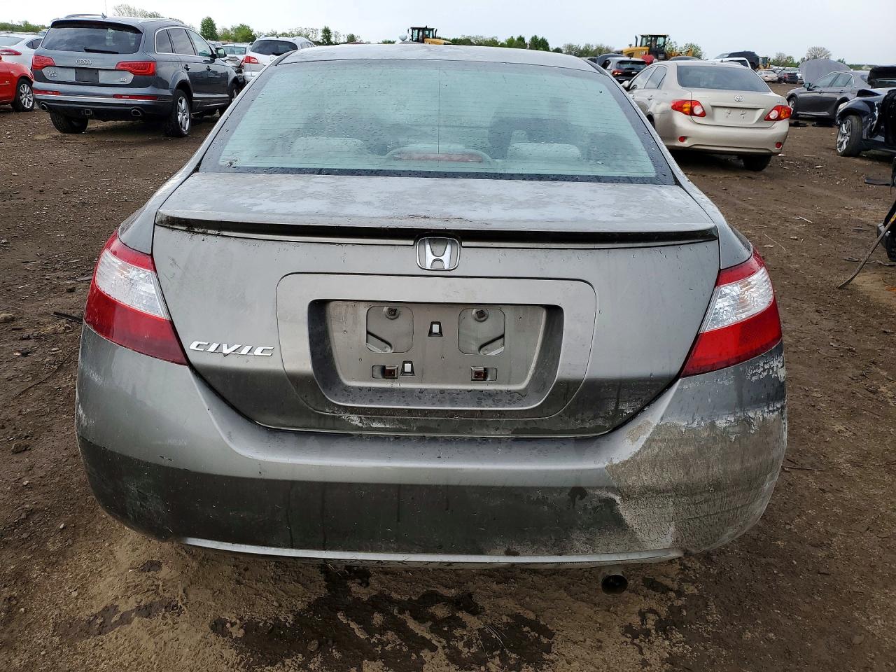 2006 Honda Civic Ex Gray vin: 2HGFG12806H555468