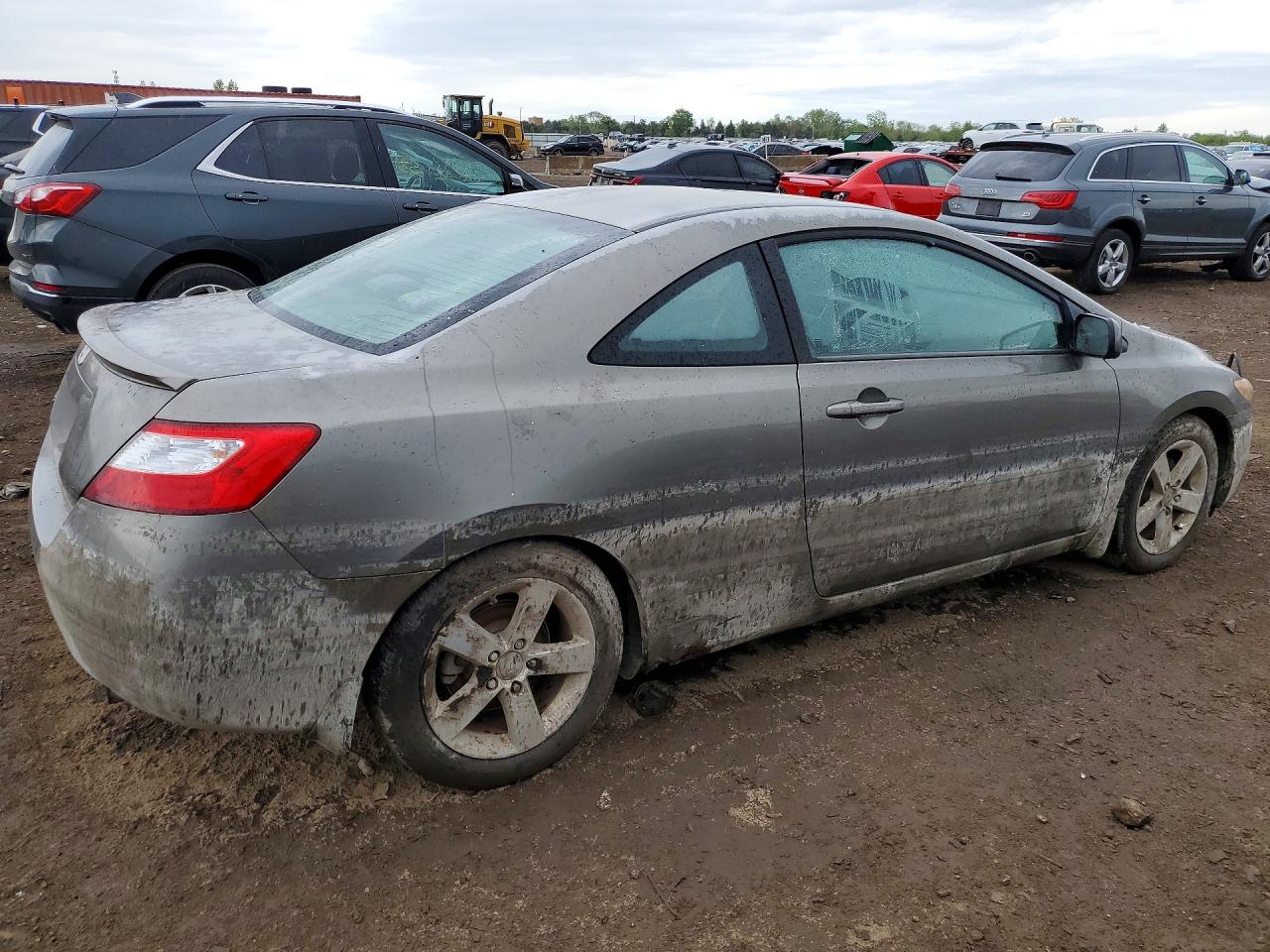 2006 Honda Civic Ex Gray vin: 2HGFG12806H555468