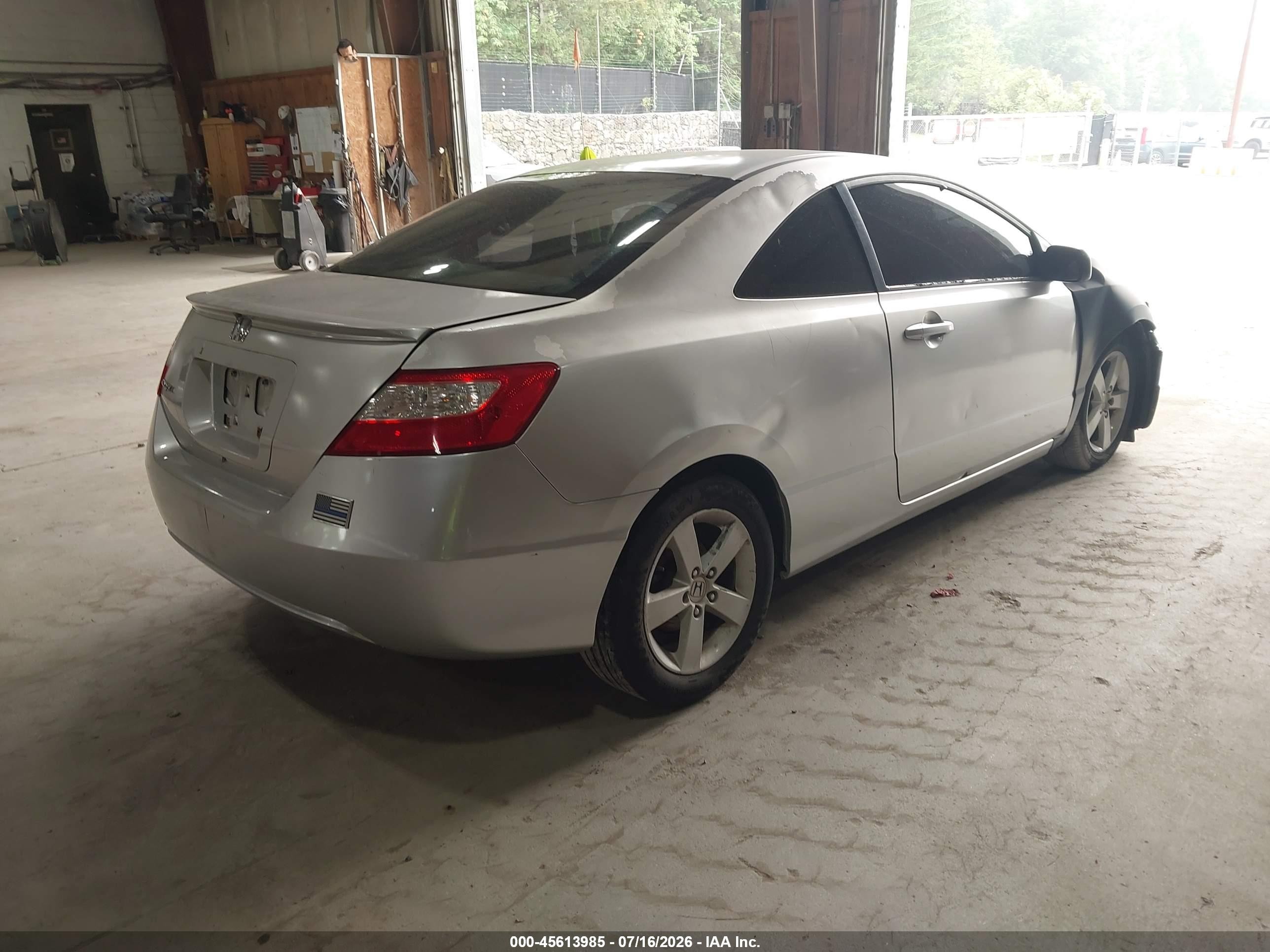 2006 Honda Civic Ex Silver vin: 2HGFG12806H563196