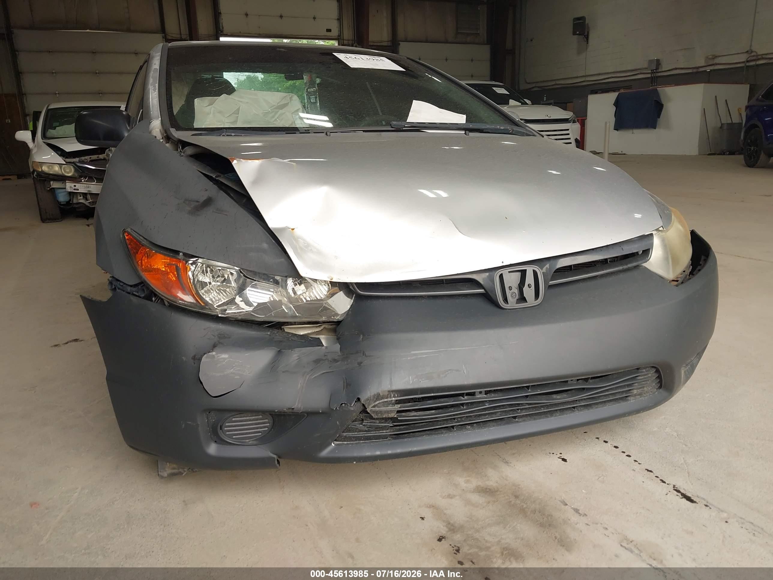 2006 Honda Civic Ex Silver vin: 2HGFG12806H563196