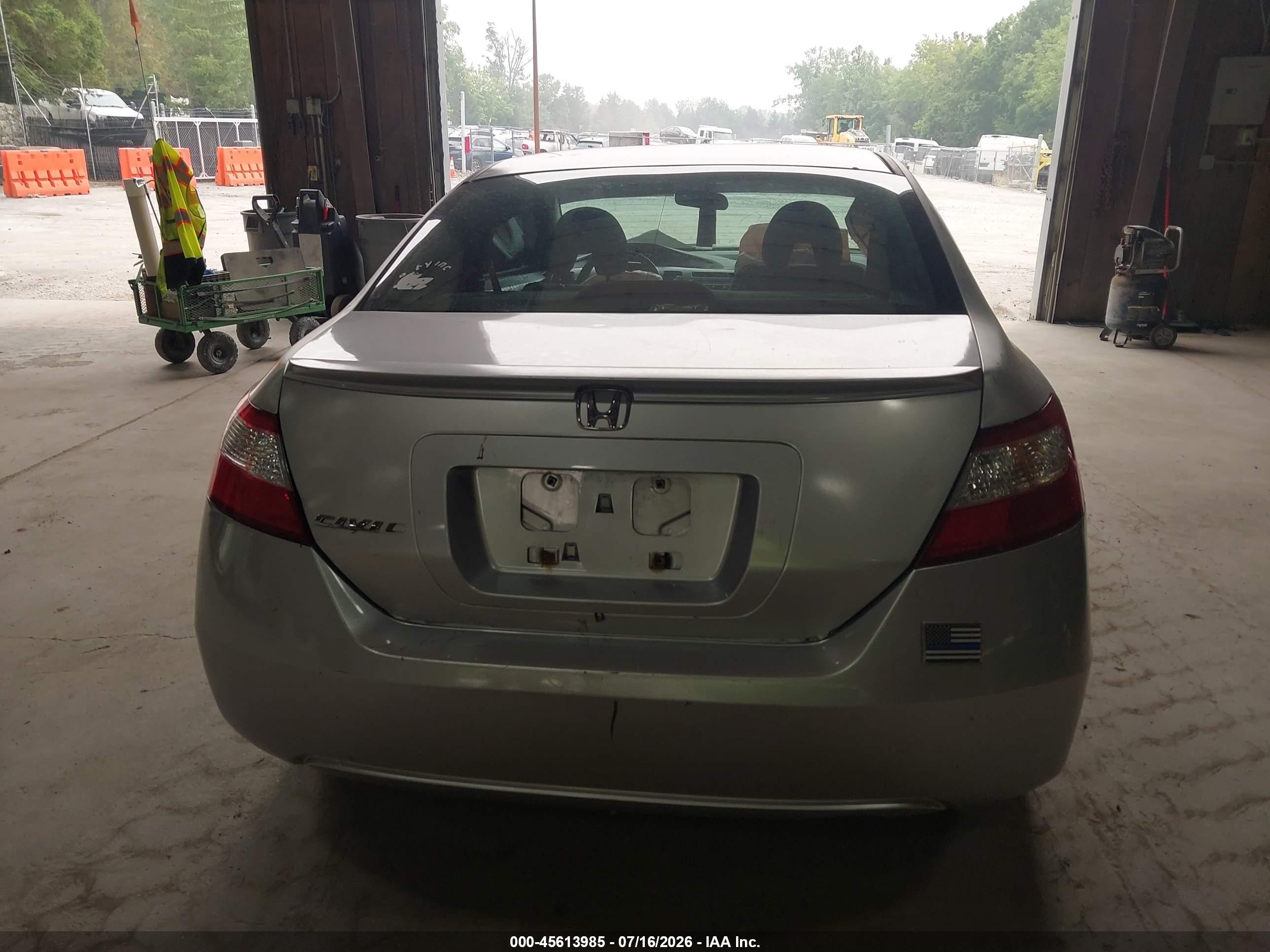 2006 Honda Civic Ex Silver vin: 2HGFG12806H563196