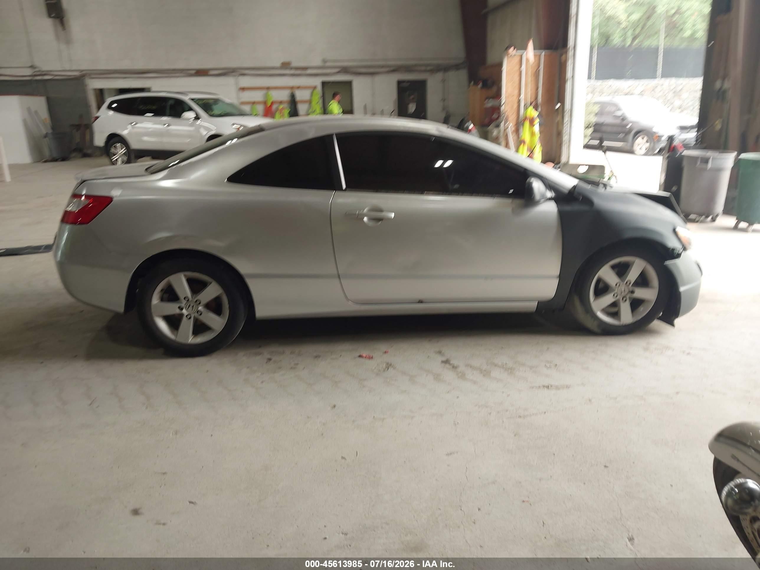 2006 Honda Civic Ex Silver vin: 2HGFG12806H563196