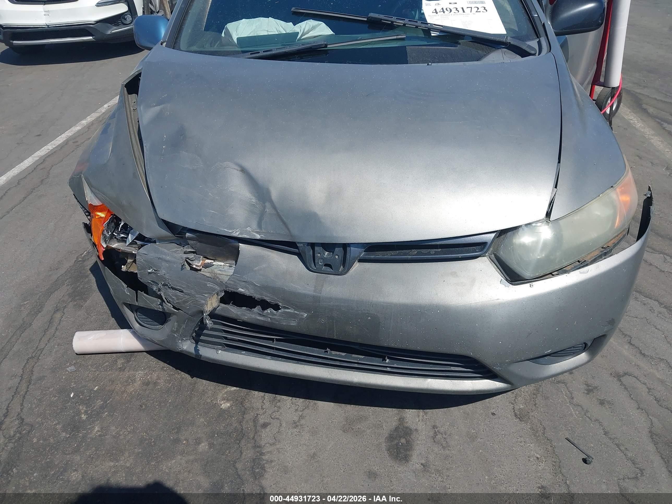 2007 Honda Civic Ex Silver vin: 2HGFG12807H547985