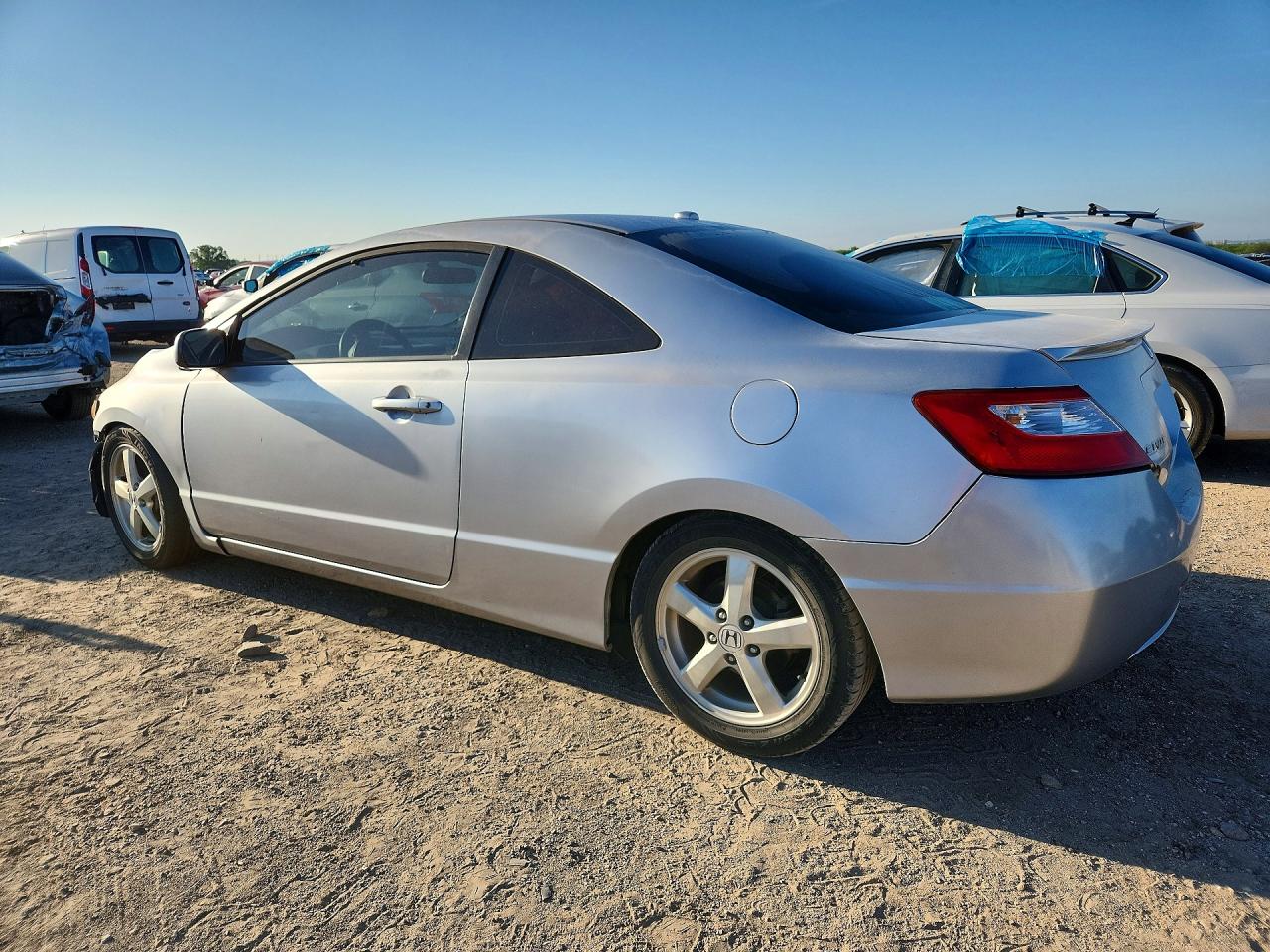 2007 Honda Civic Ex Silver vin: 2HGFG12807H565015