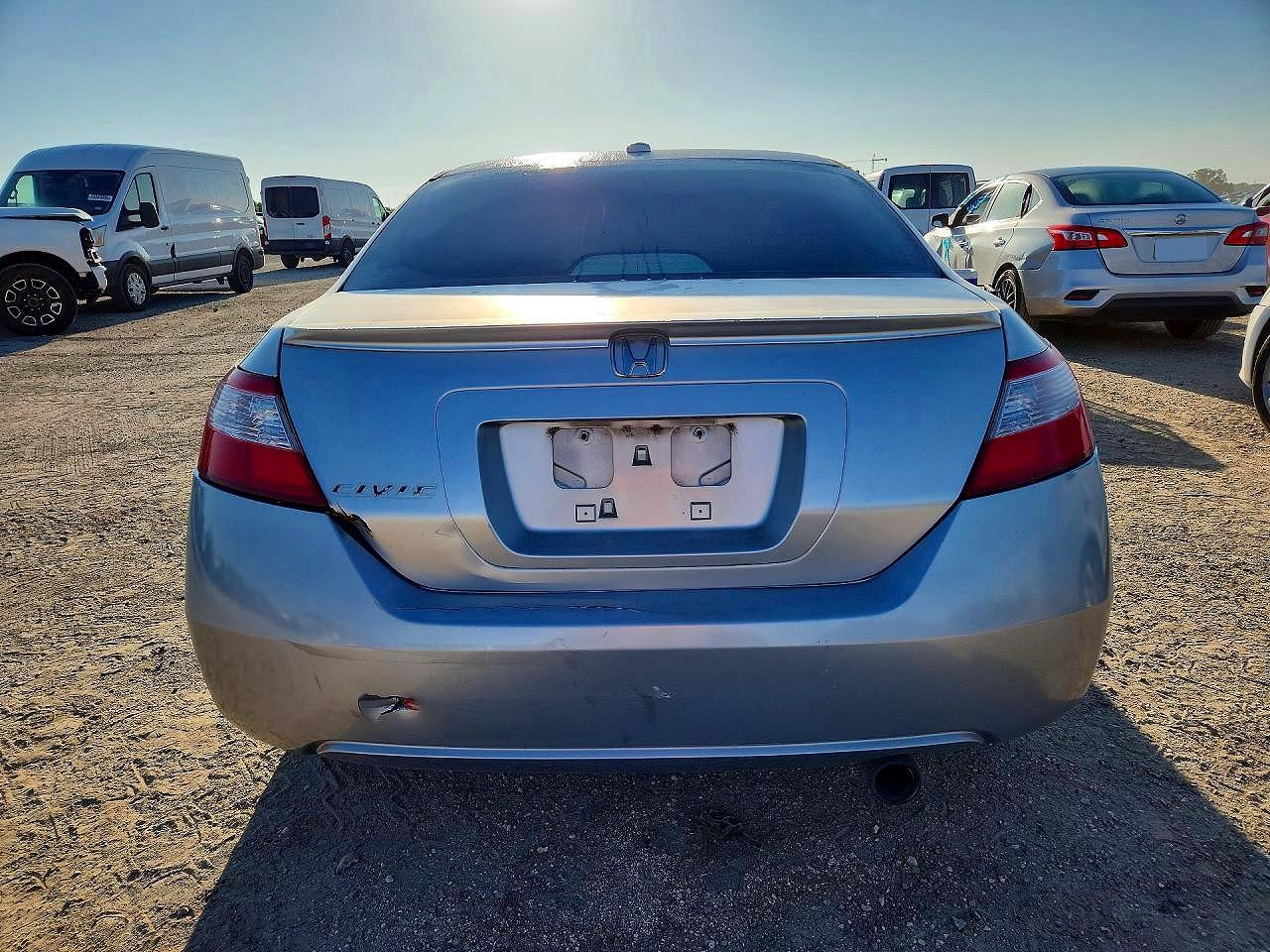 2007 Honda Civic Ex Silver vin: 2HGFG12807H565015