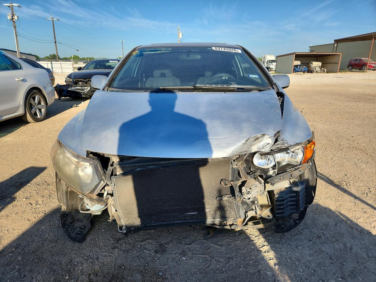 2007 Honda Civic Ex Silver vin: 2HGFG12807H565015