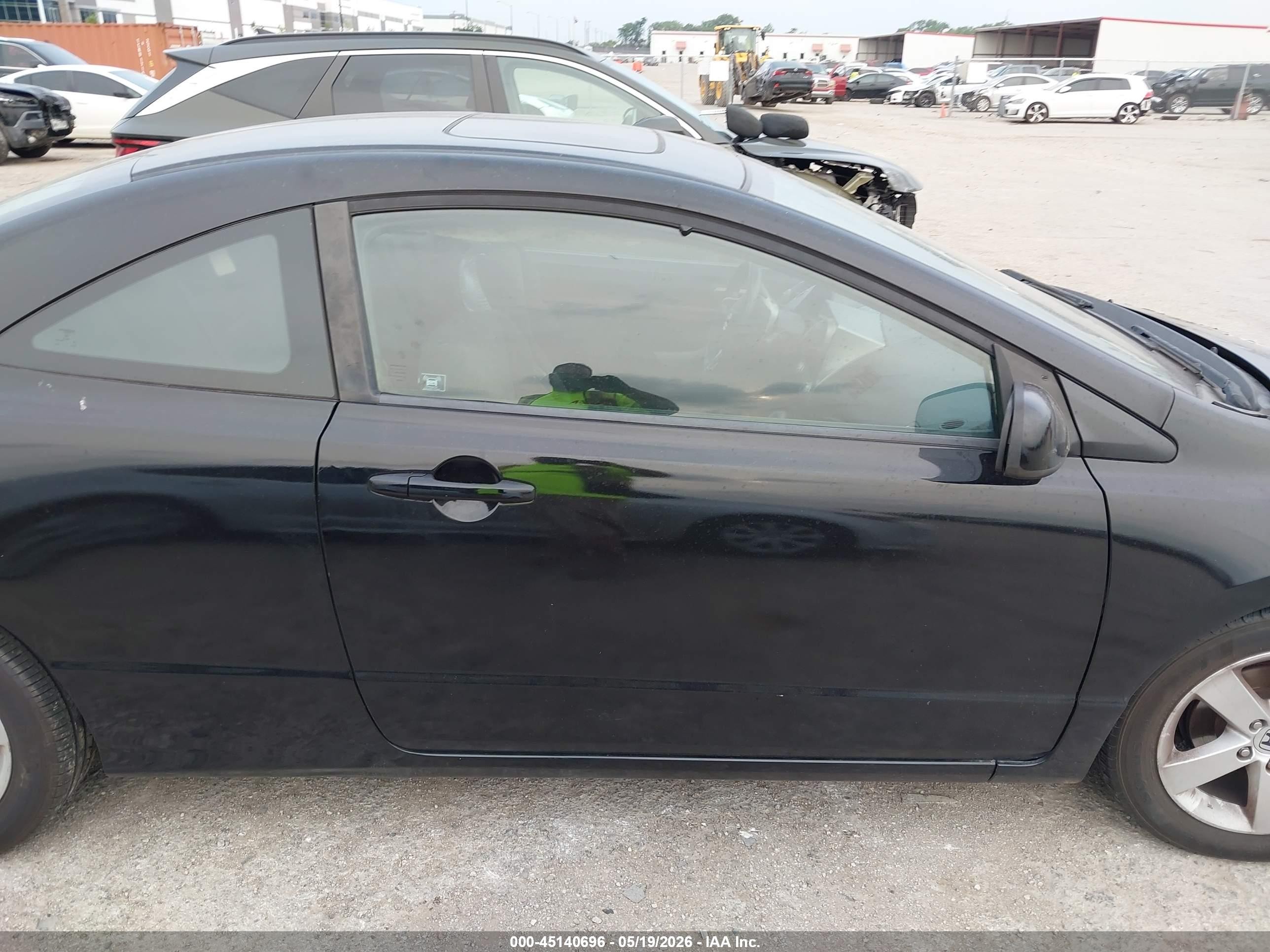 2008 Honda Civic Ex Black vin: 2HGFG12808H506144