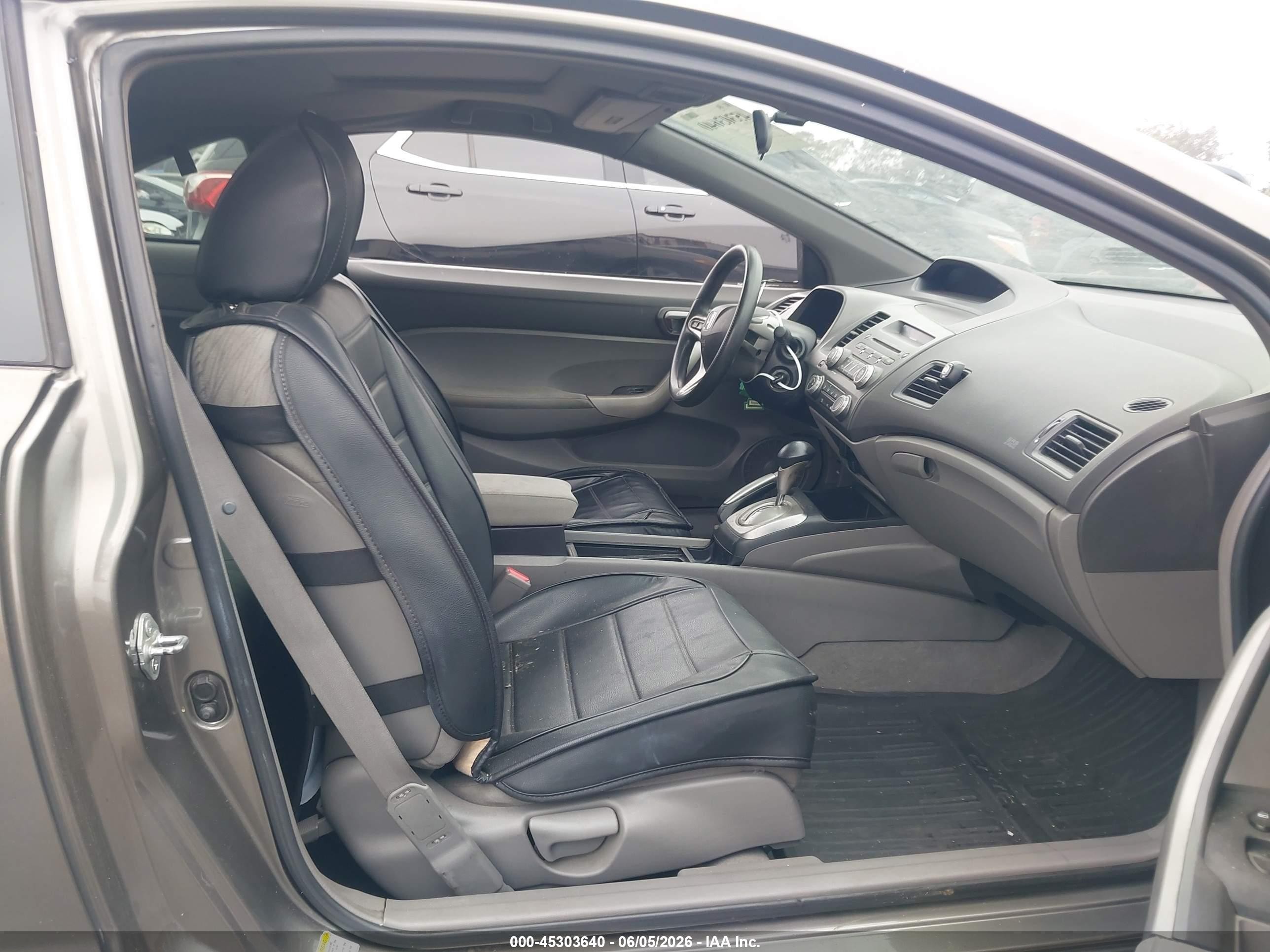 2008 Honda Civic Ex Gray vin: 2HGFG12808H509951