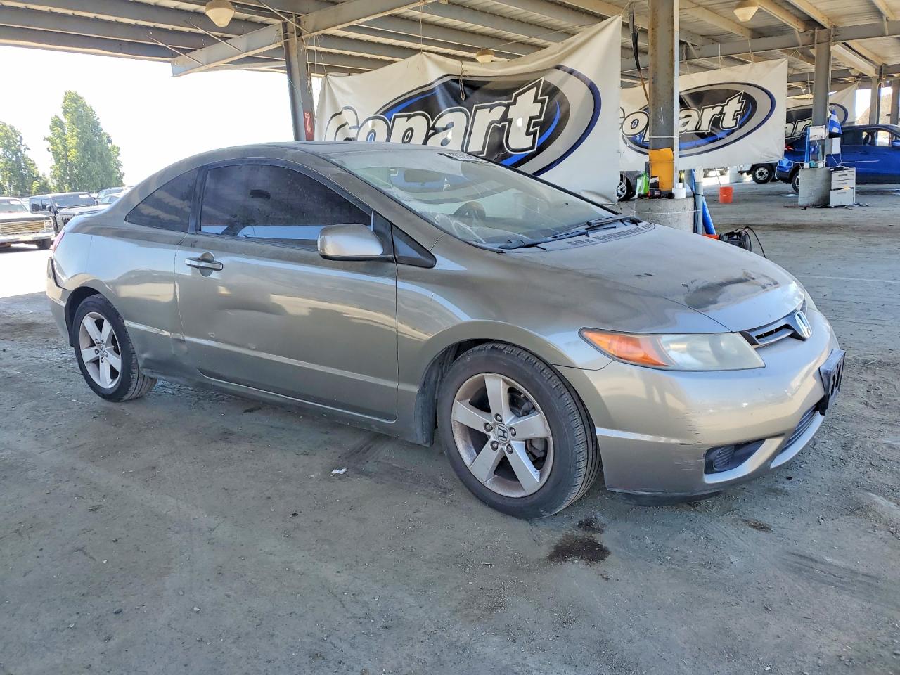 2008 Honda Civic Ex Tan vin: 2HGFG12808H515748
