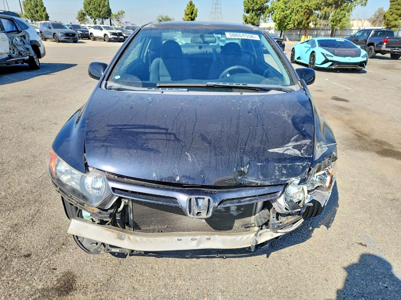 2008 Honda Civic Ex Black vin: 2HGFG12808H519623