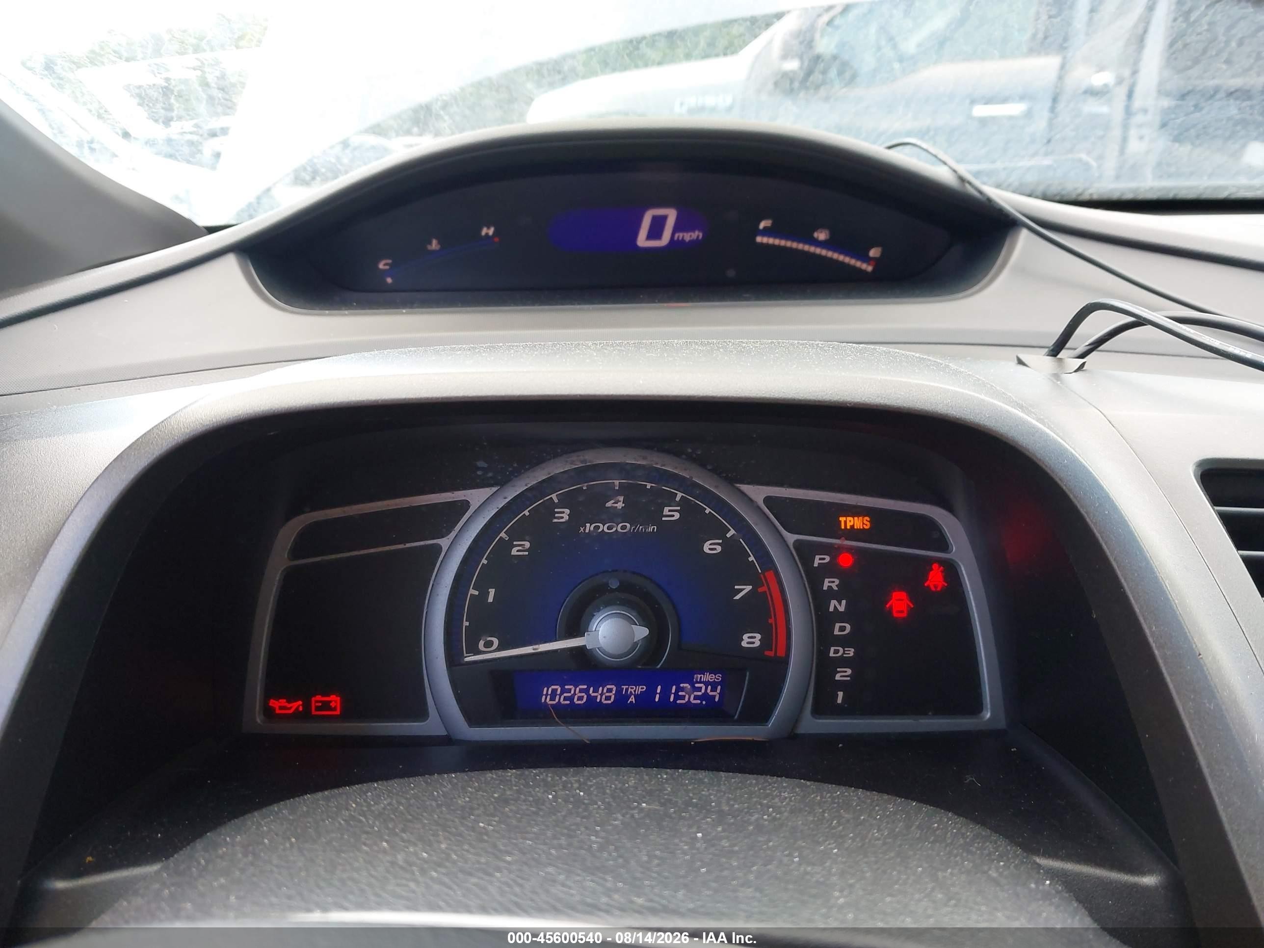 2008 Honda Civic Ex Gray vin: 2HGFG12808H580468