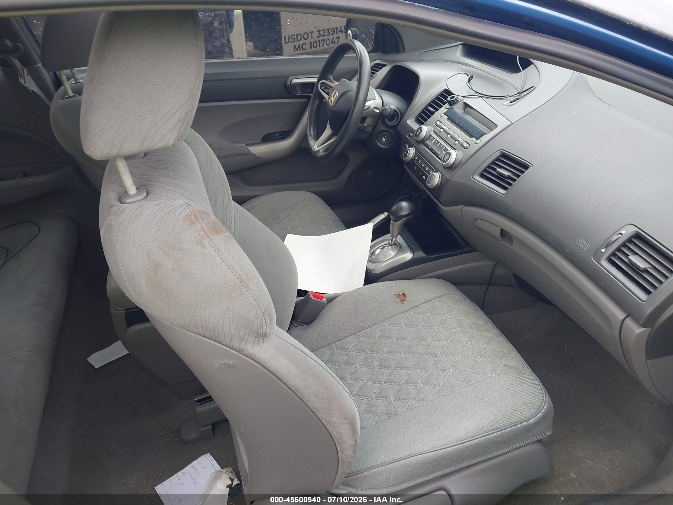 2008 Honda Civic Ex Gray vin: 2HGFG12808H580468
