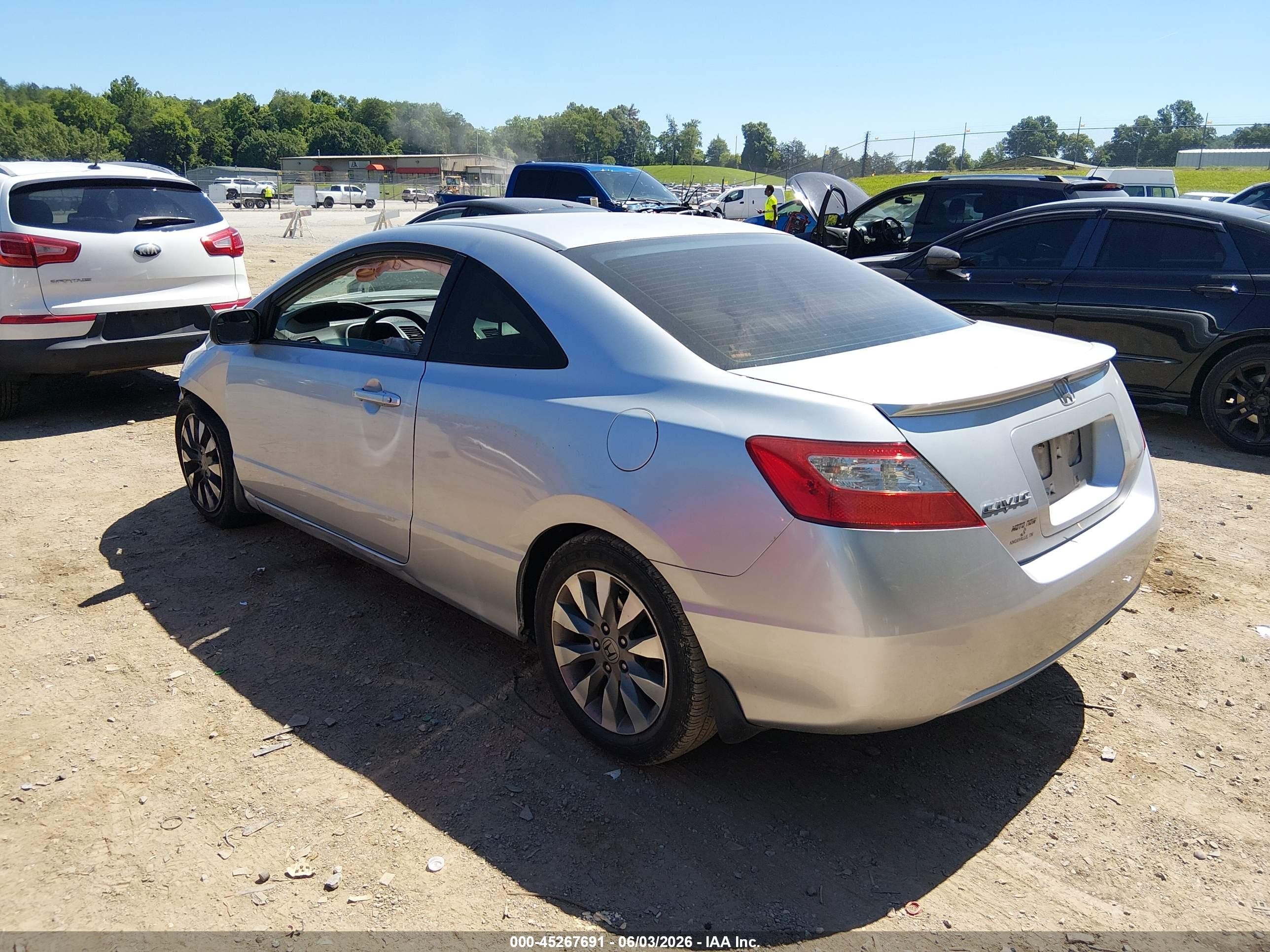 2009 Honda Civic Ex Silver vin: 2HGFG12809H536813
