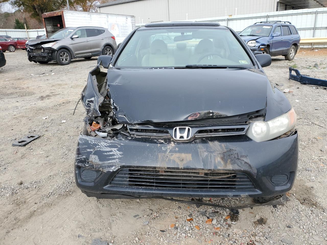 2006 Honda Civic Ex Black vin: 2HGFG12816H504206