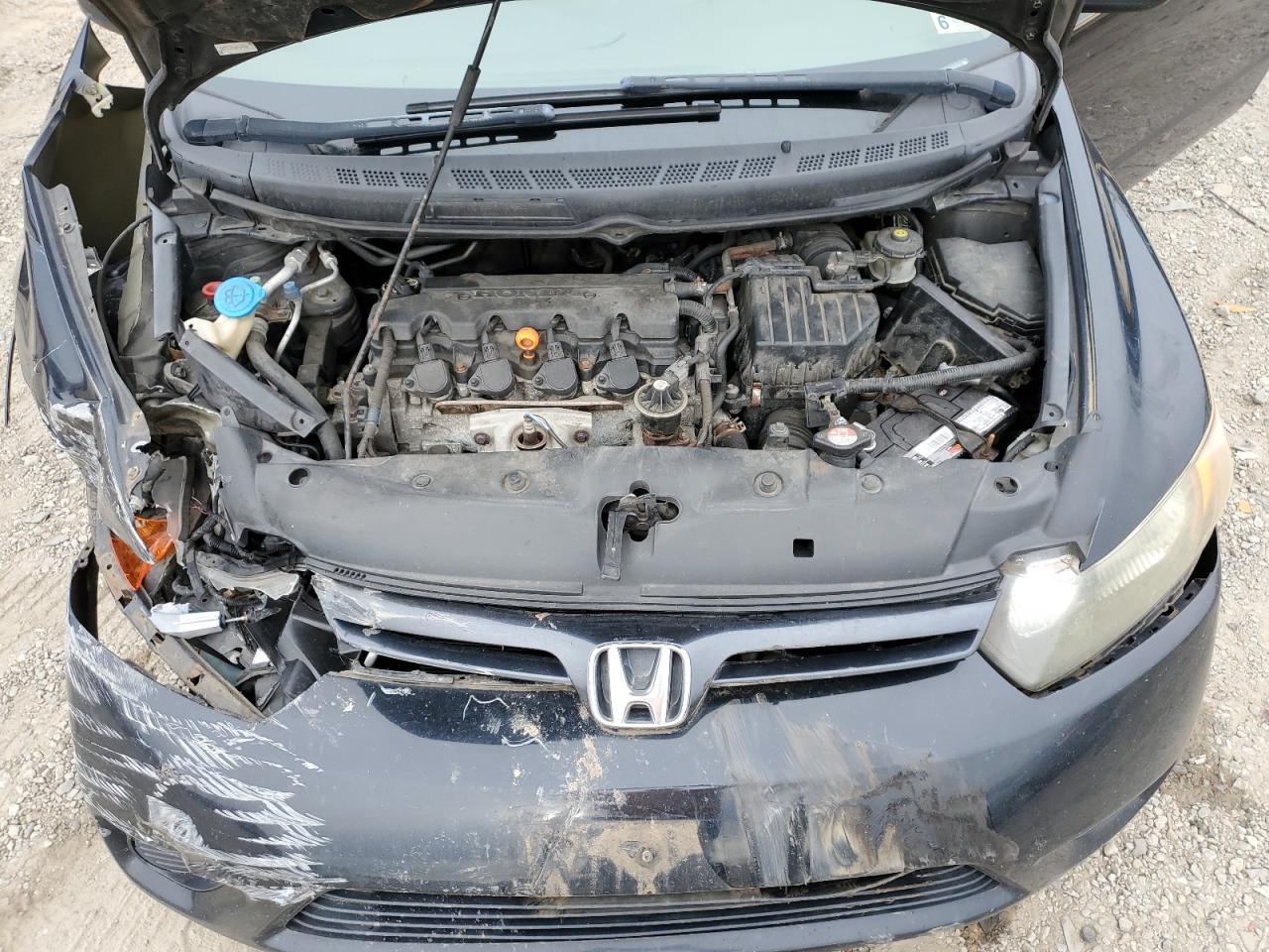 2006 Honda Civic Ex Black vin: 2HGFG12816H504206