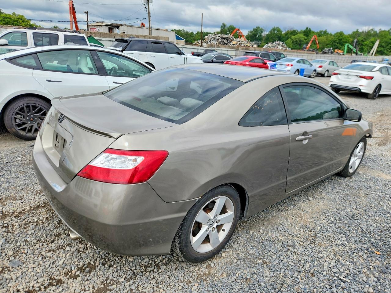 2007 Honda Civic Ex Gold vin: 2HGFG12817H517670