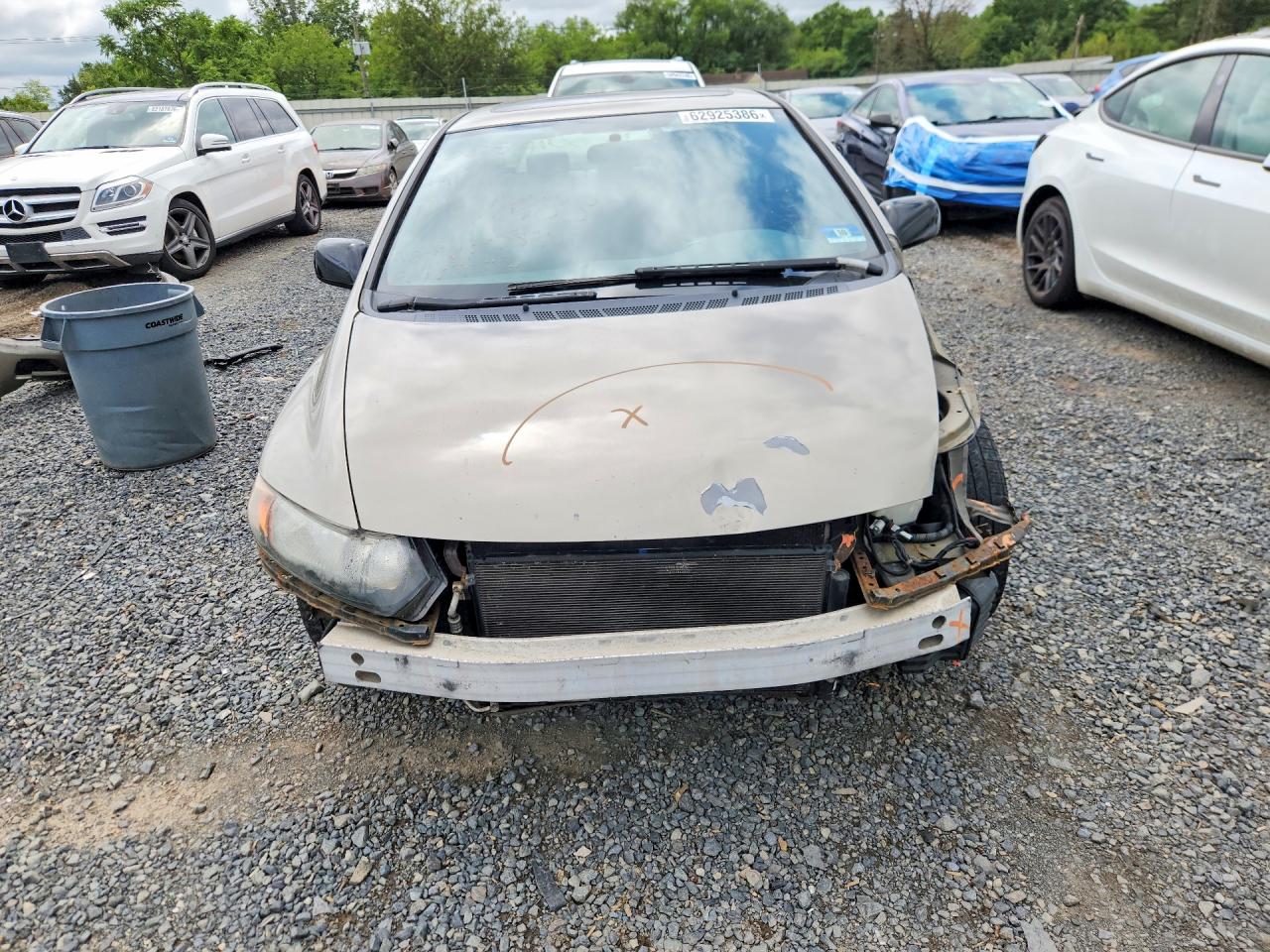 2007 Honda Civic Ex Gold vin: 2HGFG12817H517670