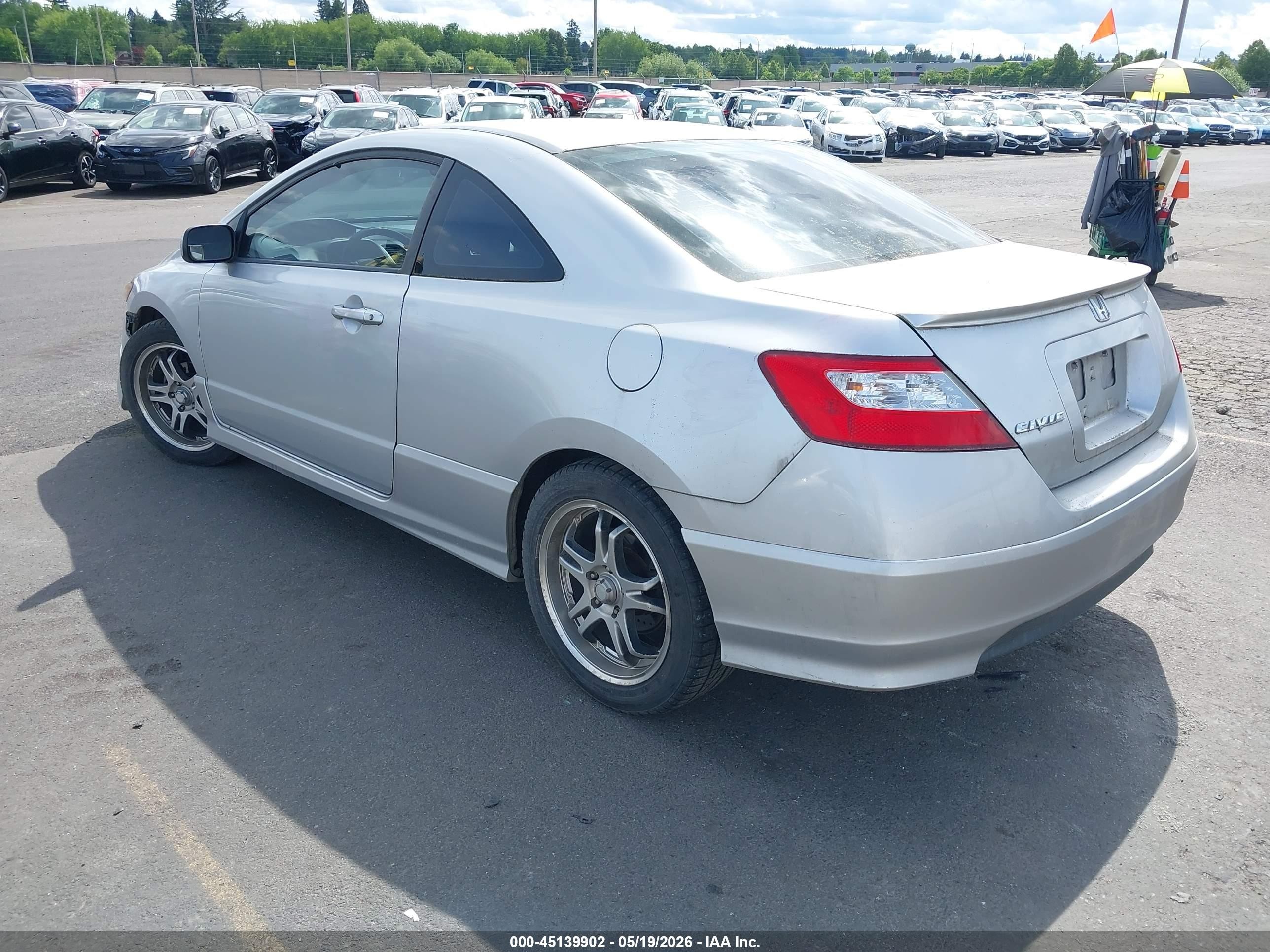 2007 Honda Civic Ex Silver vin: 2HGFG12817H579697