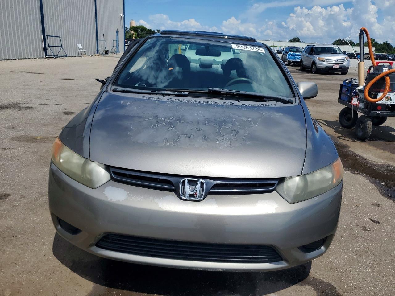 2008 Honda Civic Ex Gray vin: 2HGFG12818H512728